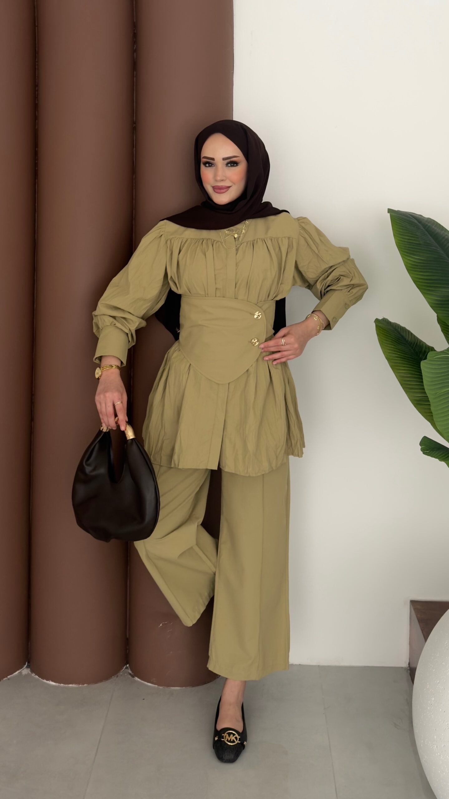 Diana Kraş Poplin İkili Takım |  