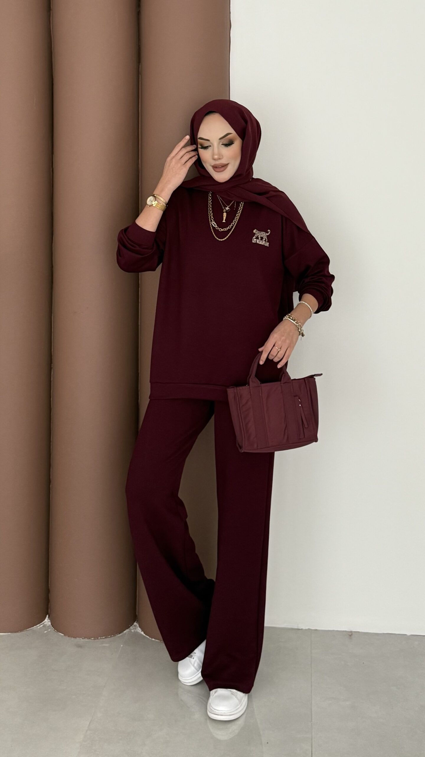 Logolu Premium Oysh İkili Takım |  