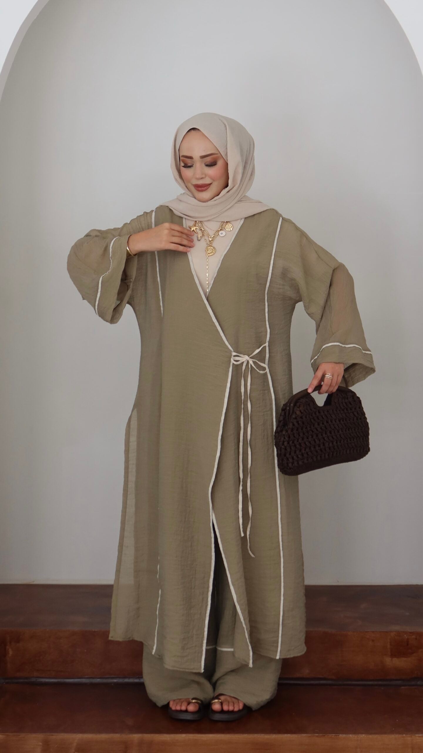 Beach Kimono İkili Takım |  