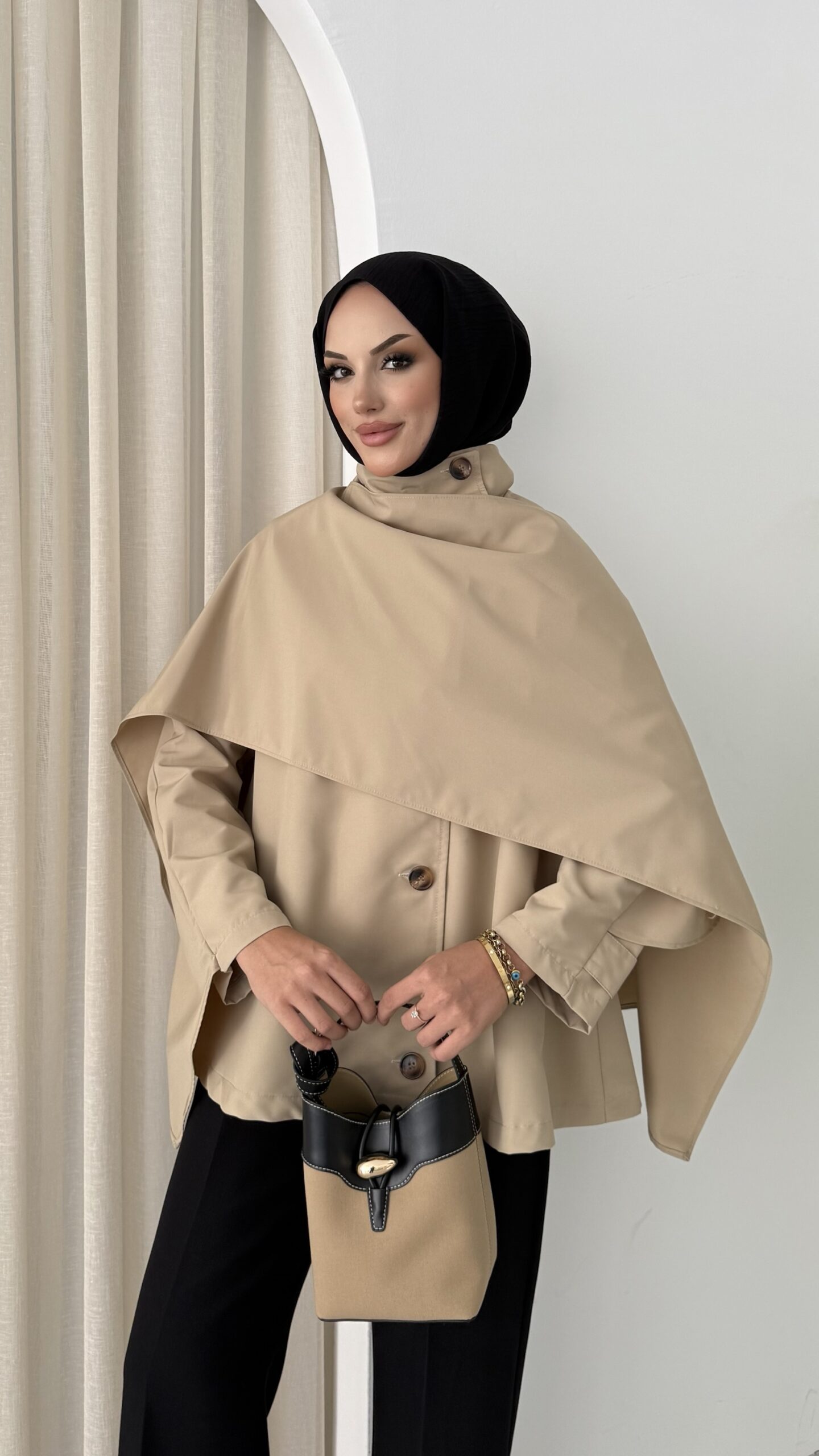 Vintage Premium Atkılı Trenç |  