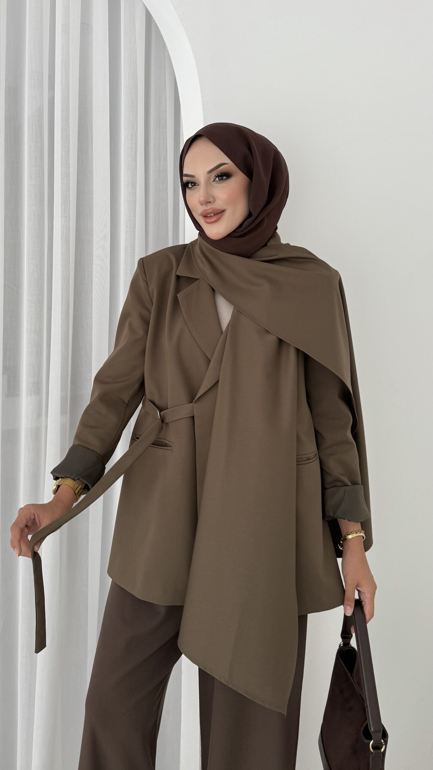Pinterest Premium Atkılı Blazer Ceket |  