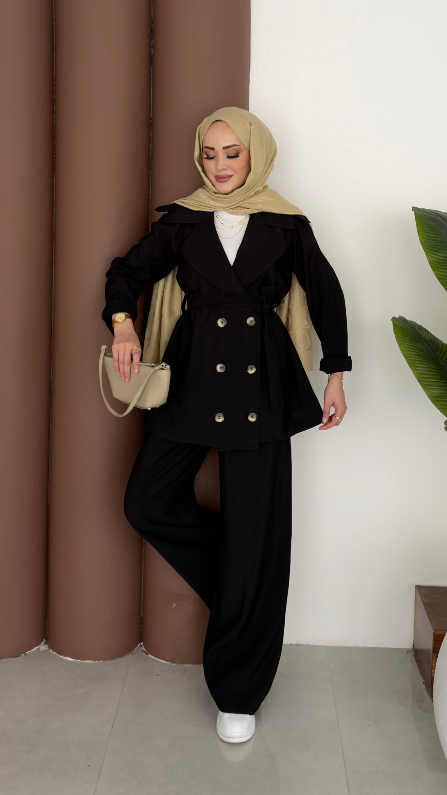 Fresh Modal Trenç İkili Takım |  