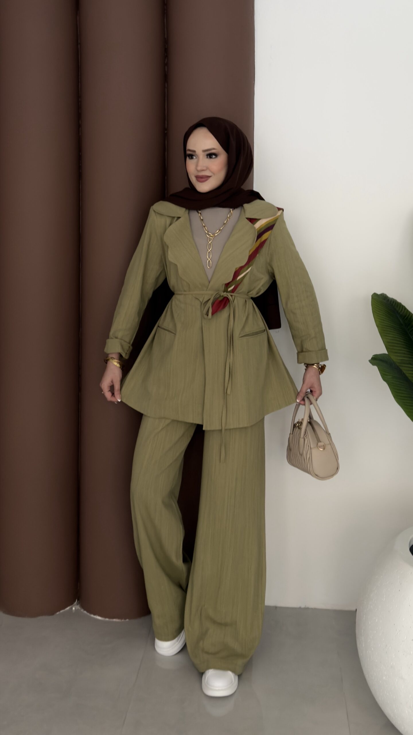 Chino Premium Keten İkili Takım |  