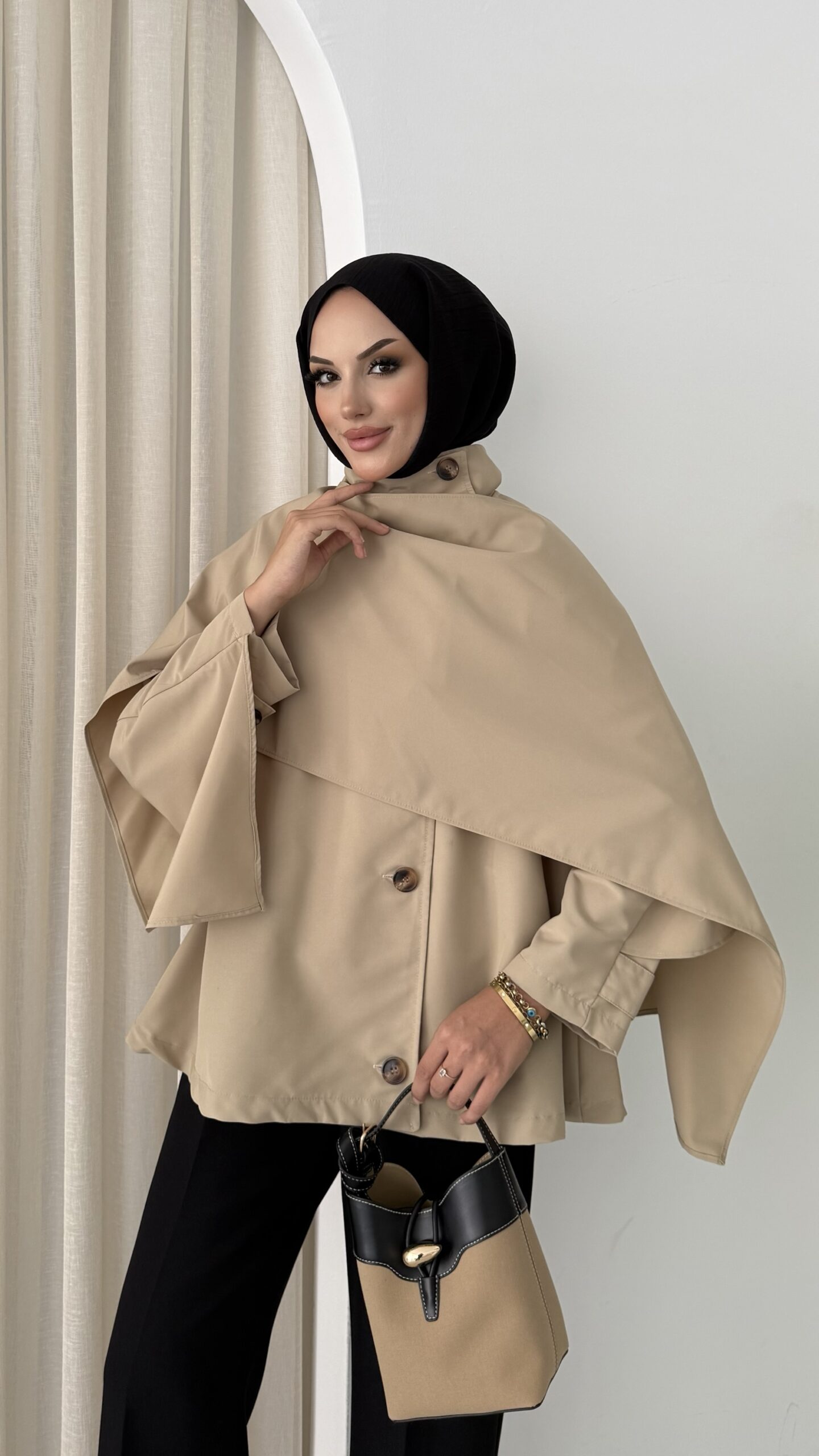 Vintage Premium Atkılı Trenç |  