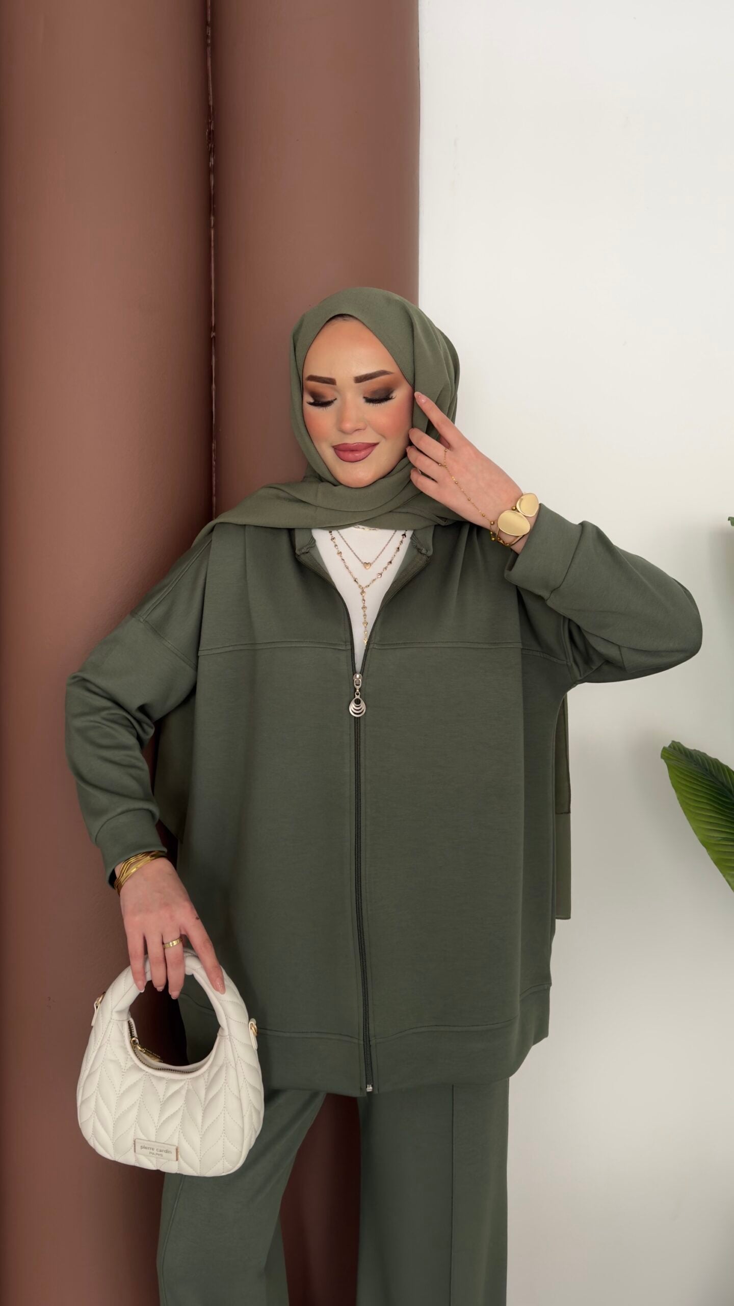 Fermuarlı Basic İkili Takım |  