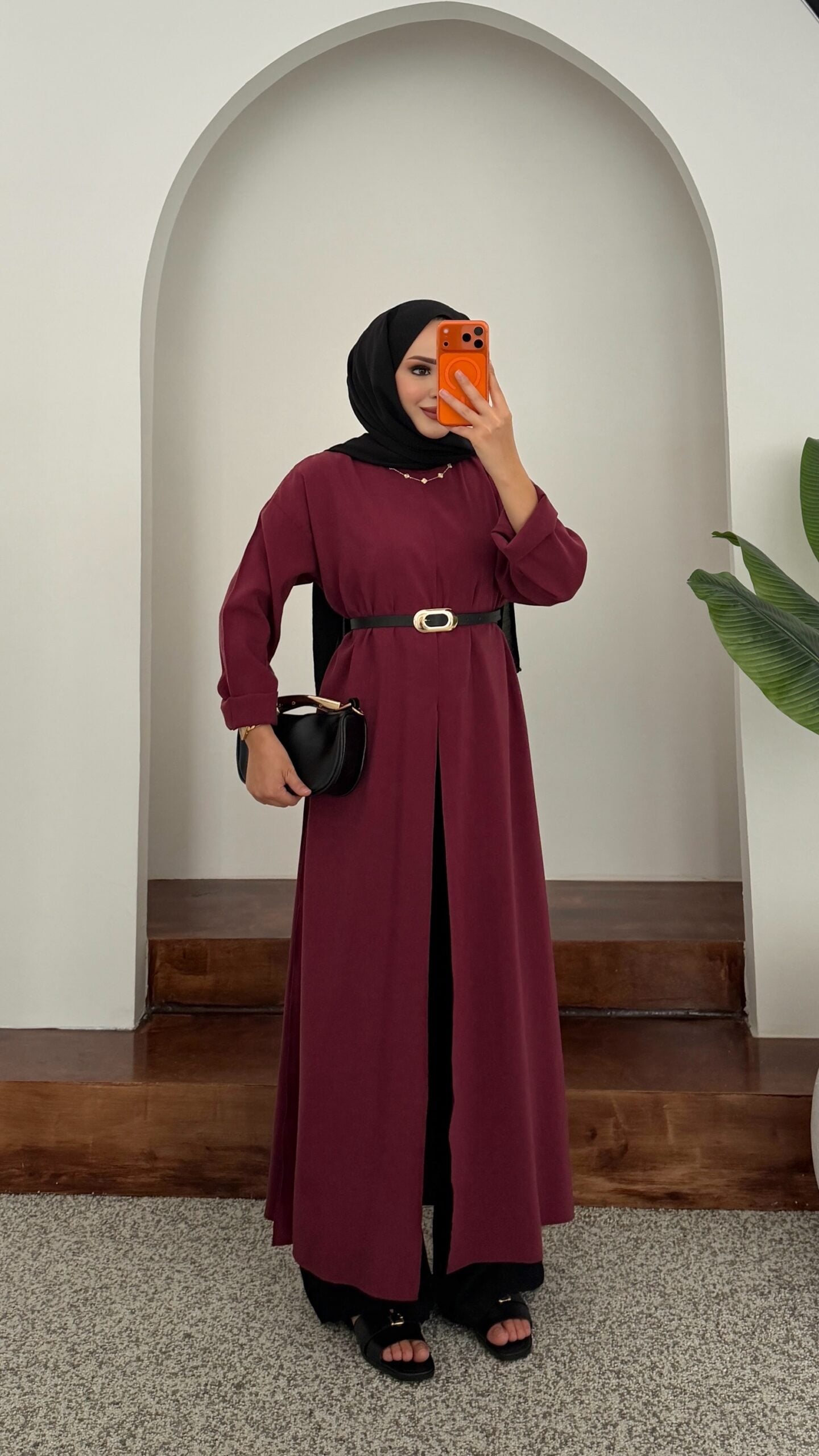 Arabic Yırtmaçlı Bluz |  