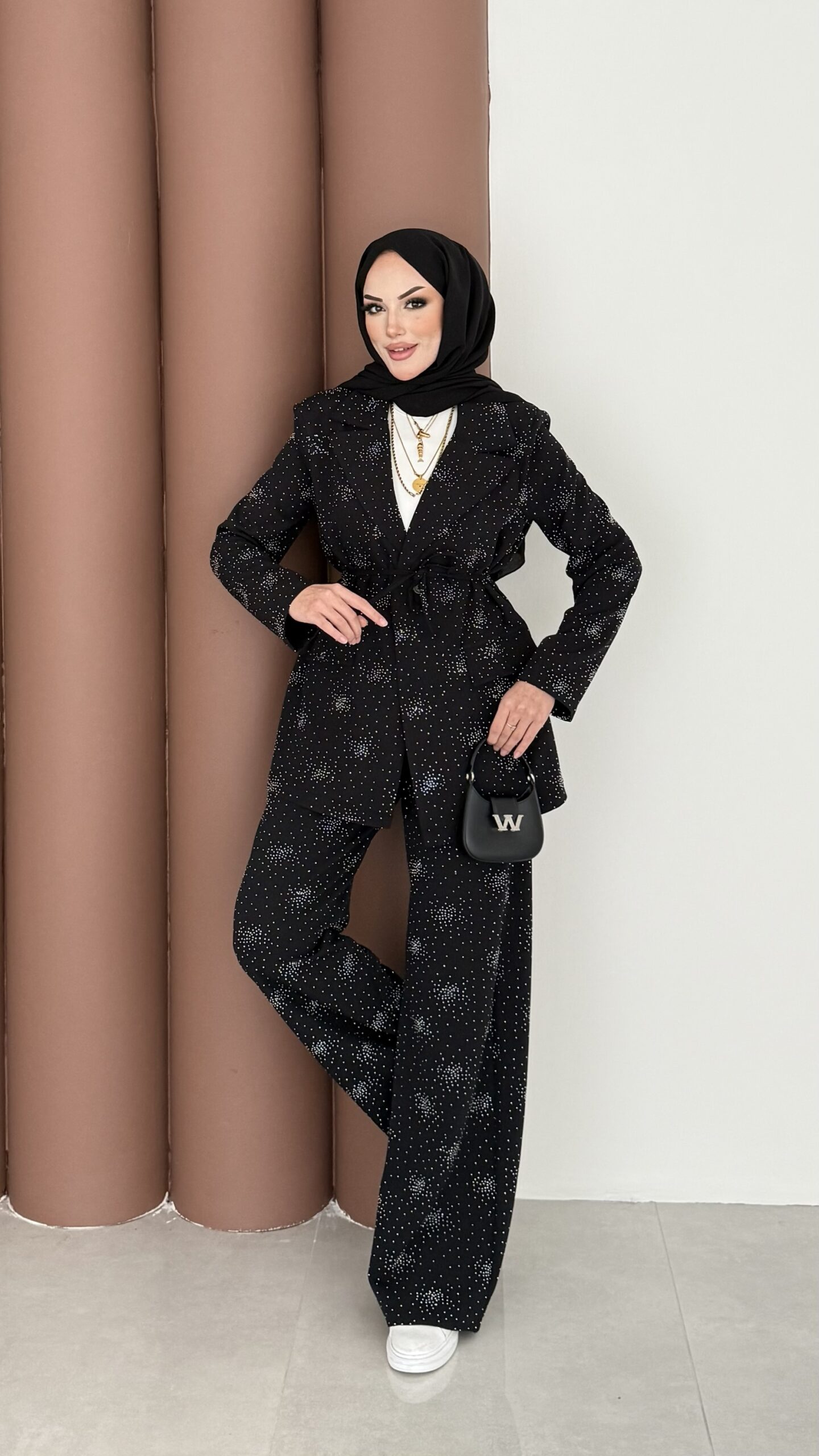 Chanell Business Taşlı İkili Takım |  