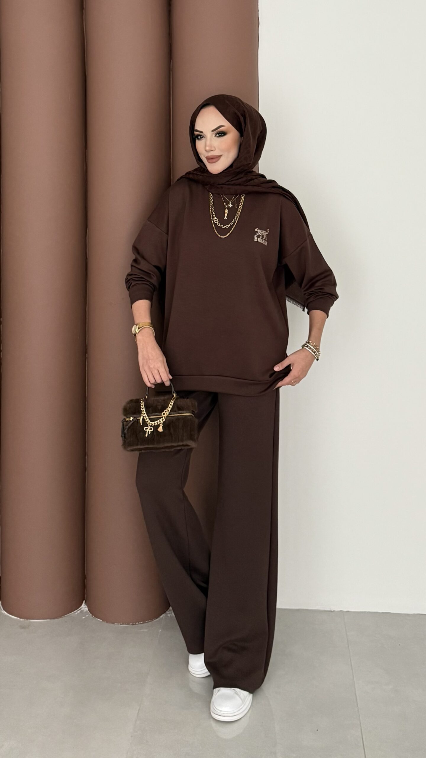 Logolu Premium Oysh İkili Takım |  