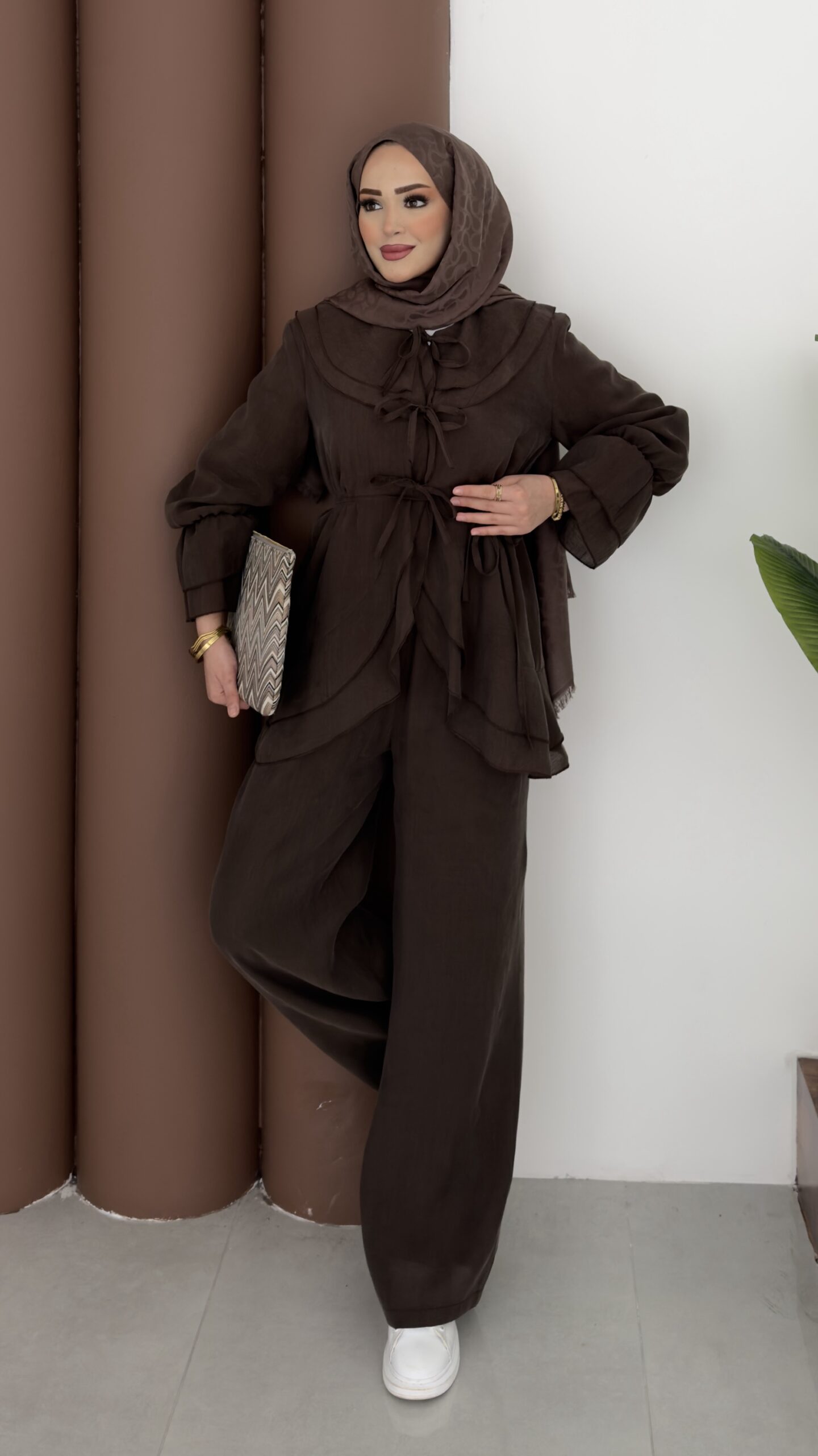 Lady Fırfırlı Vual İkili Takım |  