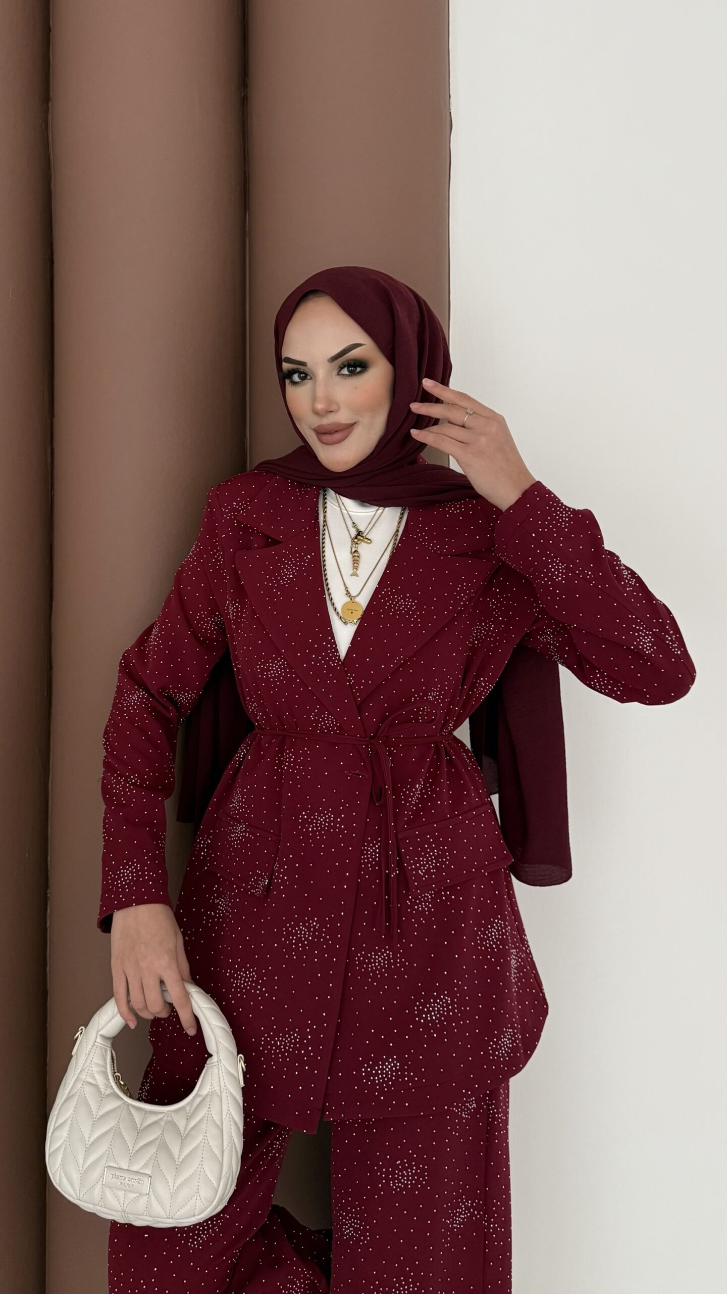 Chanell Business Taşlı İkili Takım |  
