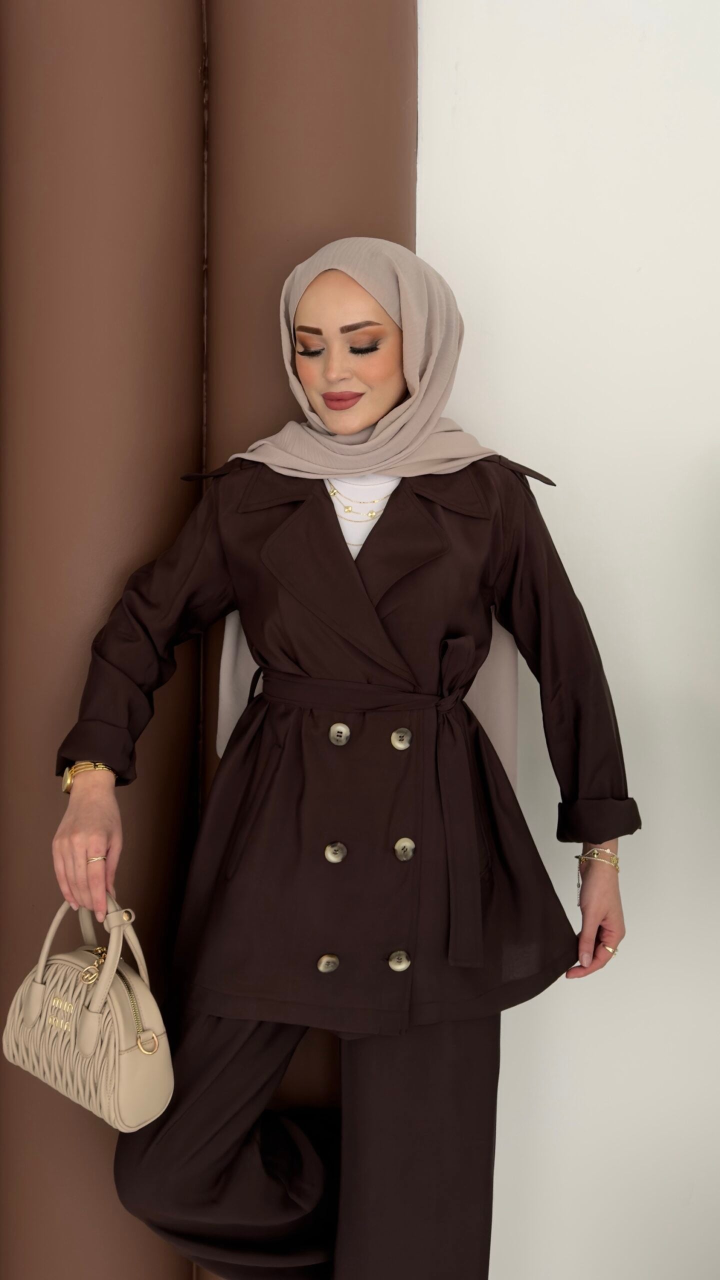 Fresh Modal Trenç İkili Takım |  