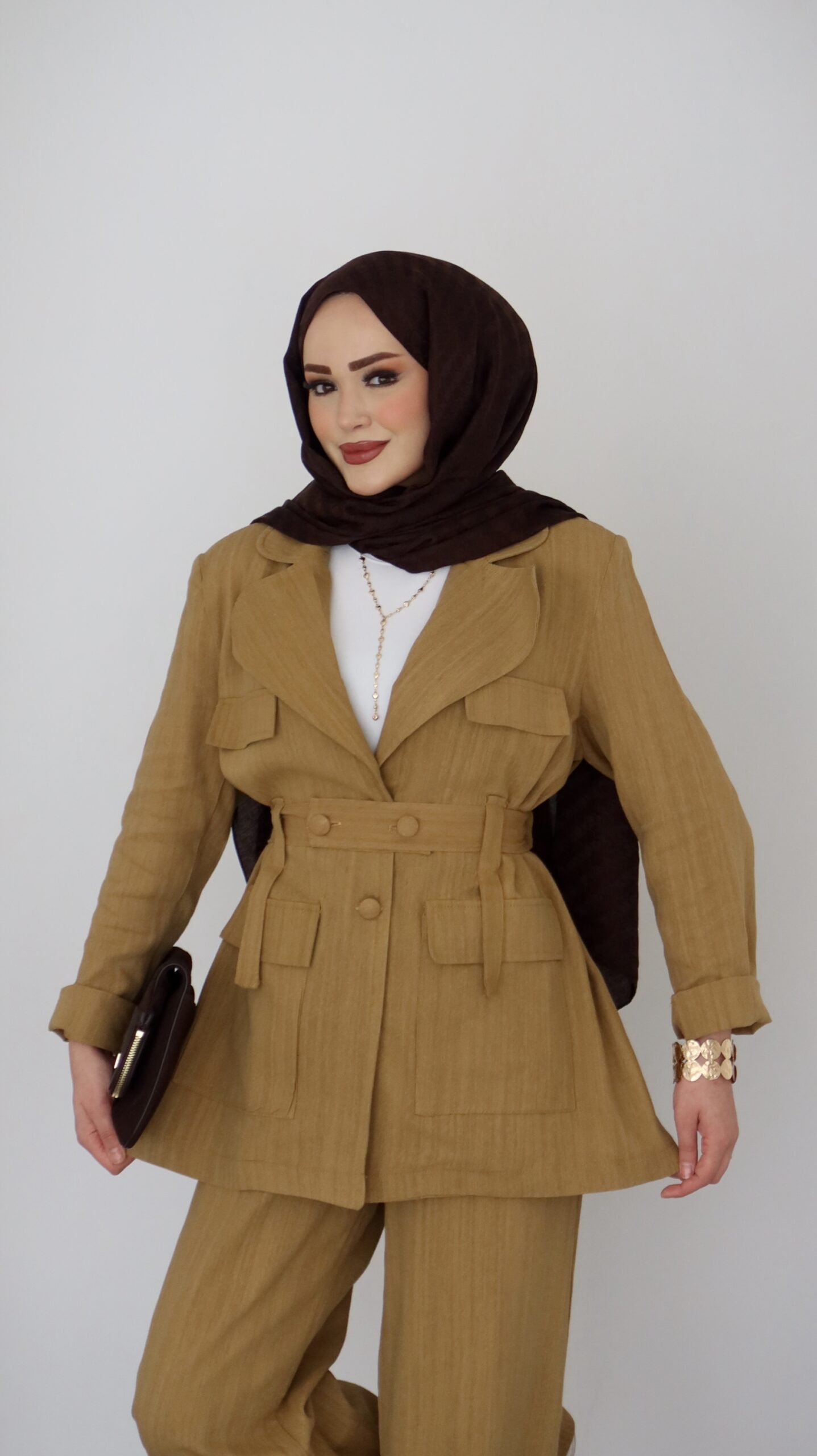 Linen Premium Keten İkili Takım |  