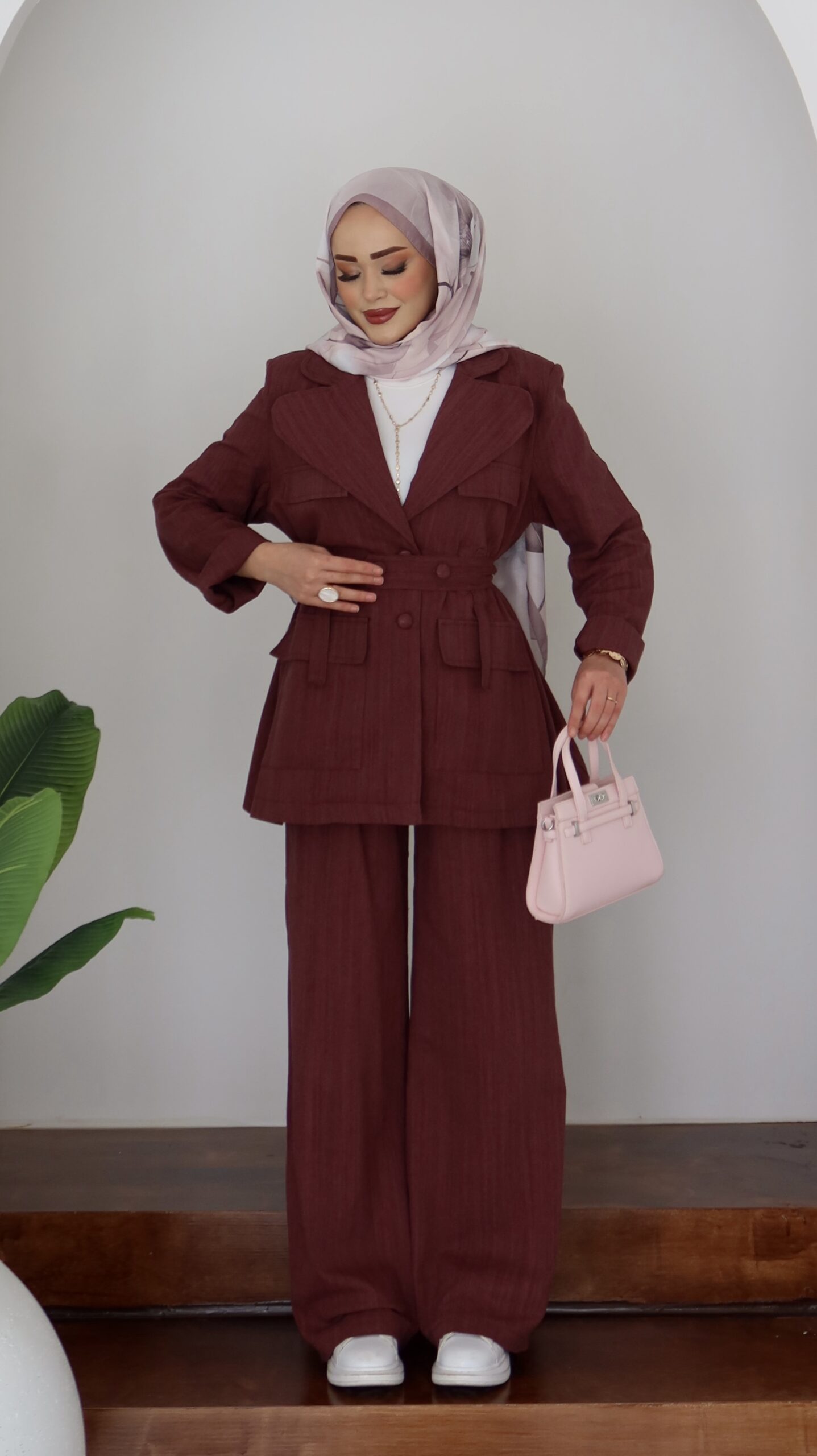 Linen Premium Keten İkili Takım |  