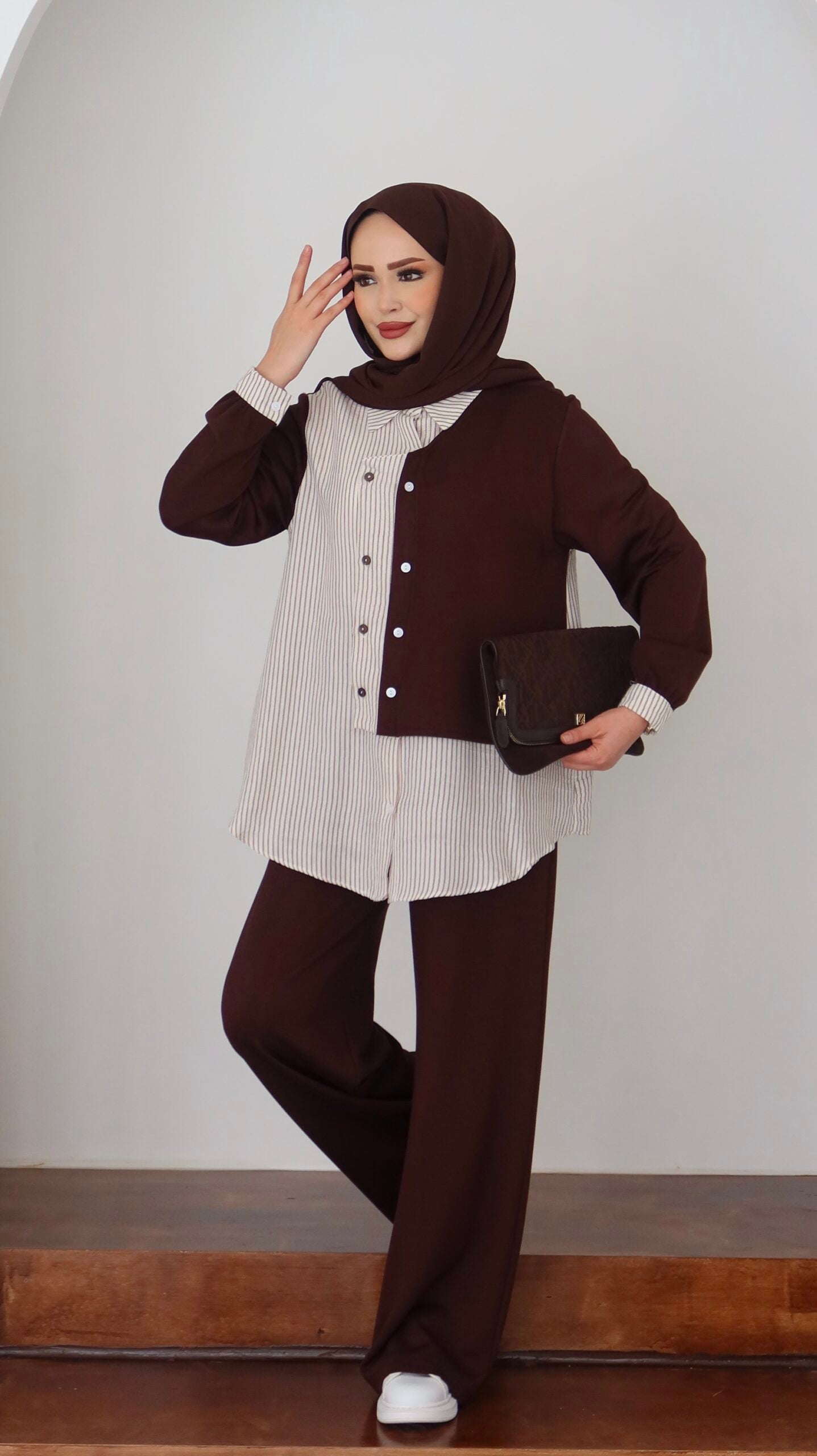 Garny Shirt Twist Muadil İkili Takım |  