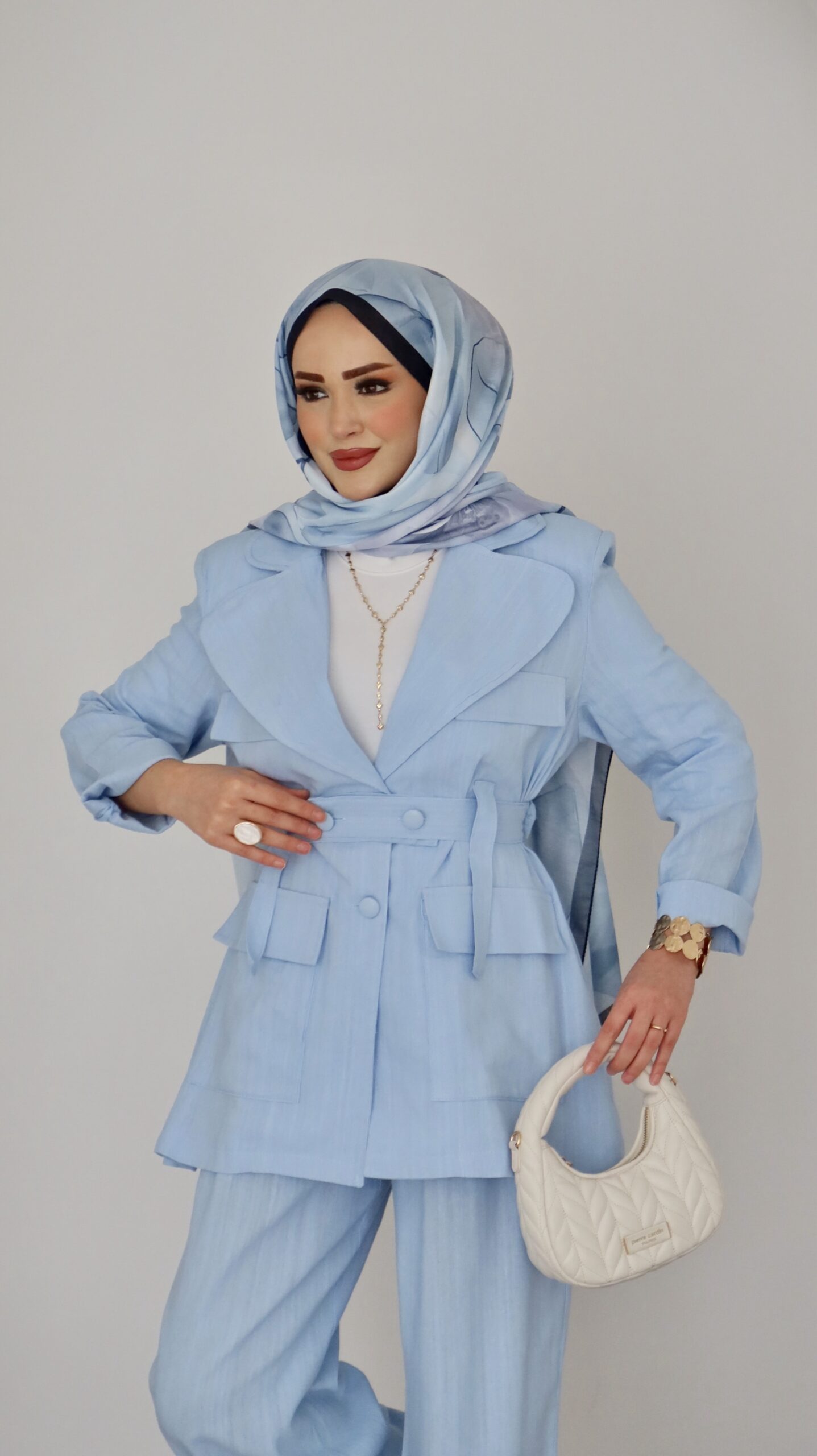 Linen Premium Keten İkili Takım |  