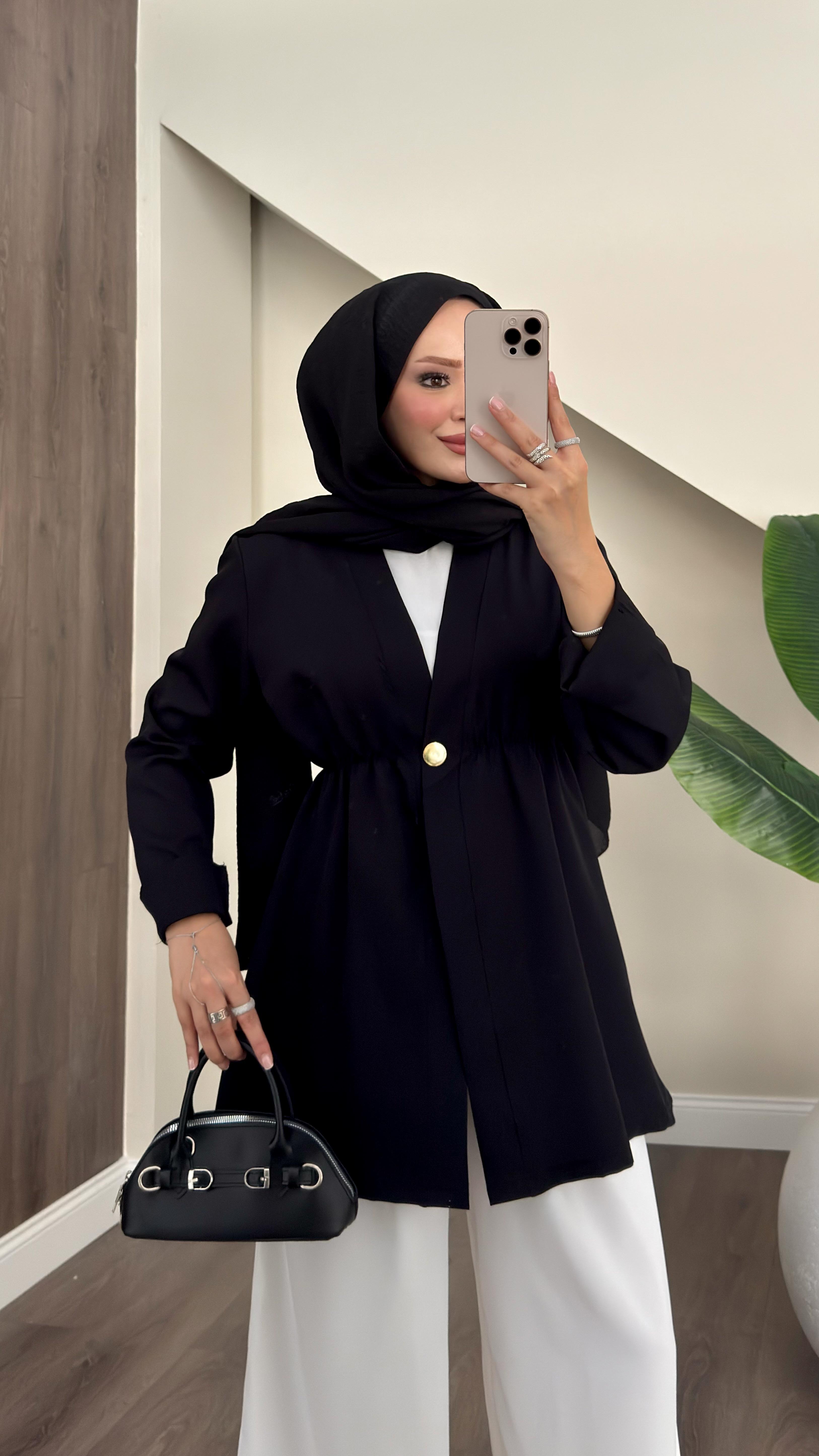 Tek Düğmeli Dabıl Ceket |  