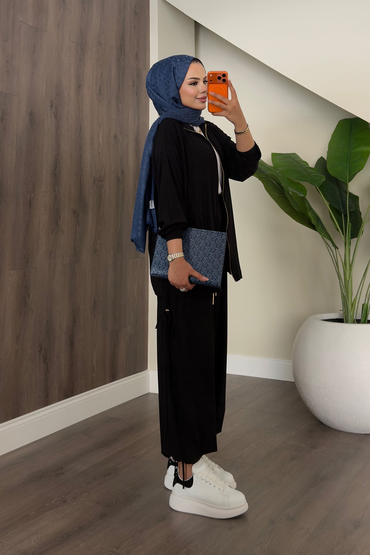 Serin Fermuarlı Şalvar İkili Takım  |  