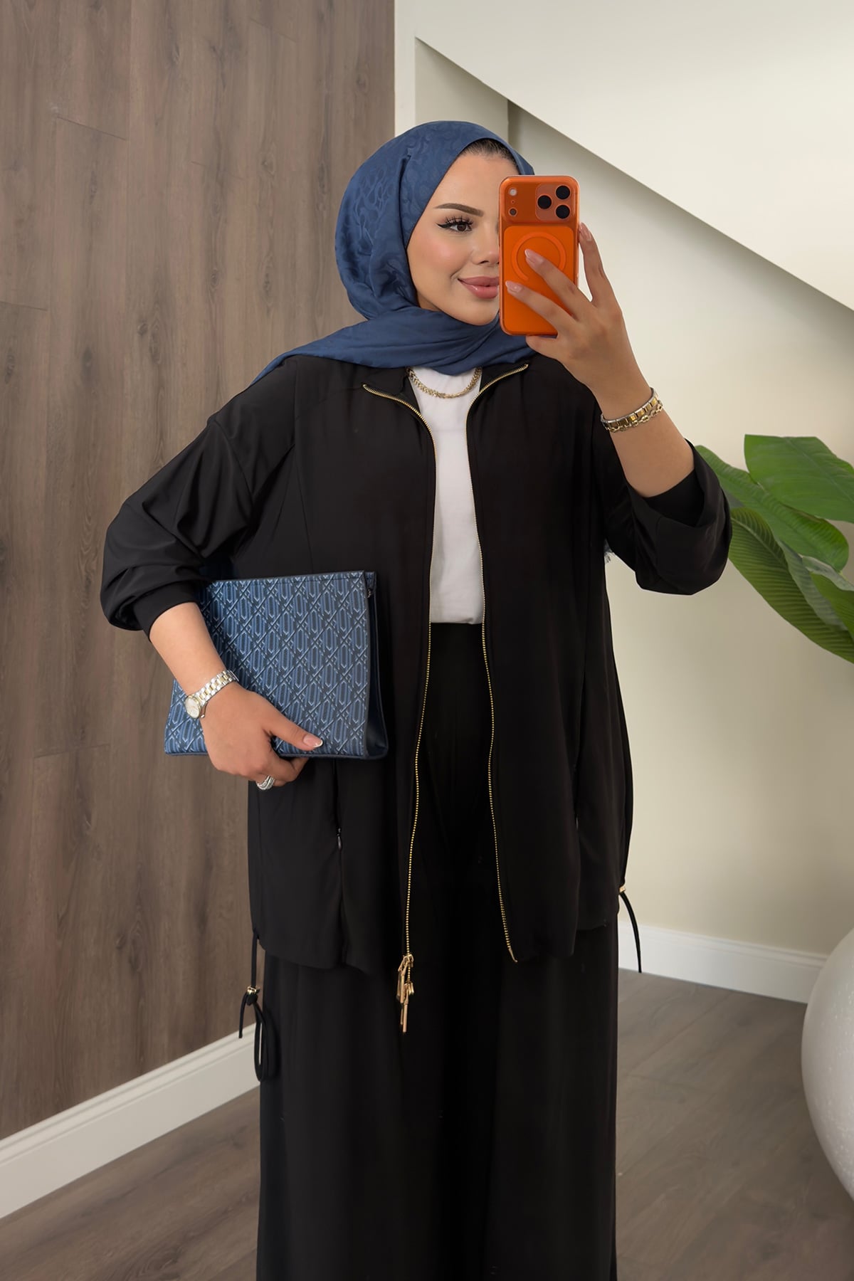 Serin Fermuarlı Şalvar İkili Takım  |  