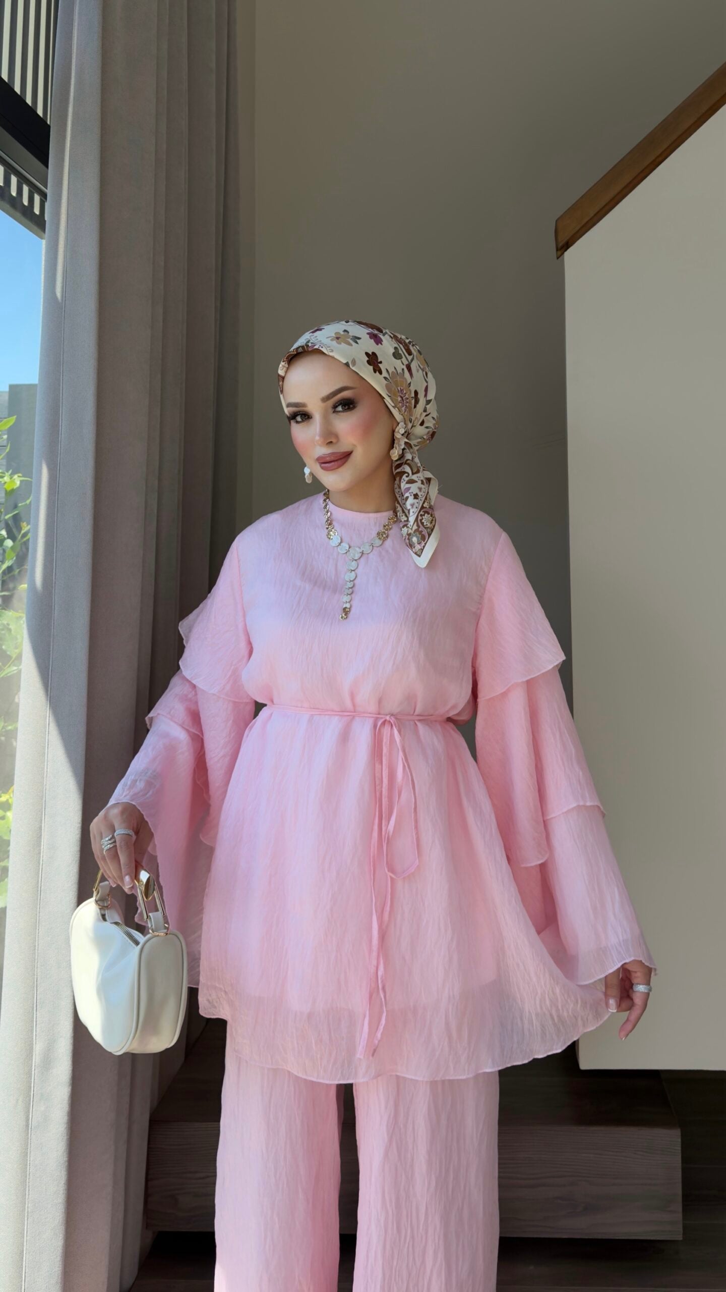 Blush Aura Volanlı İkili Takım |  