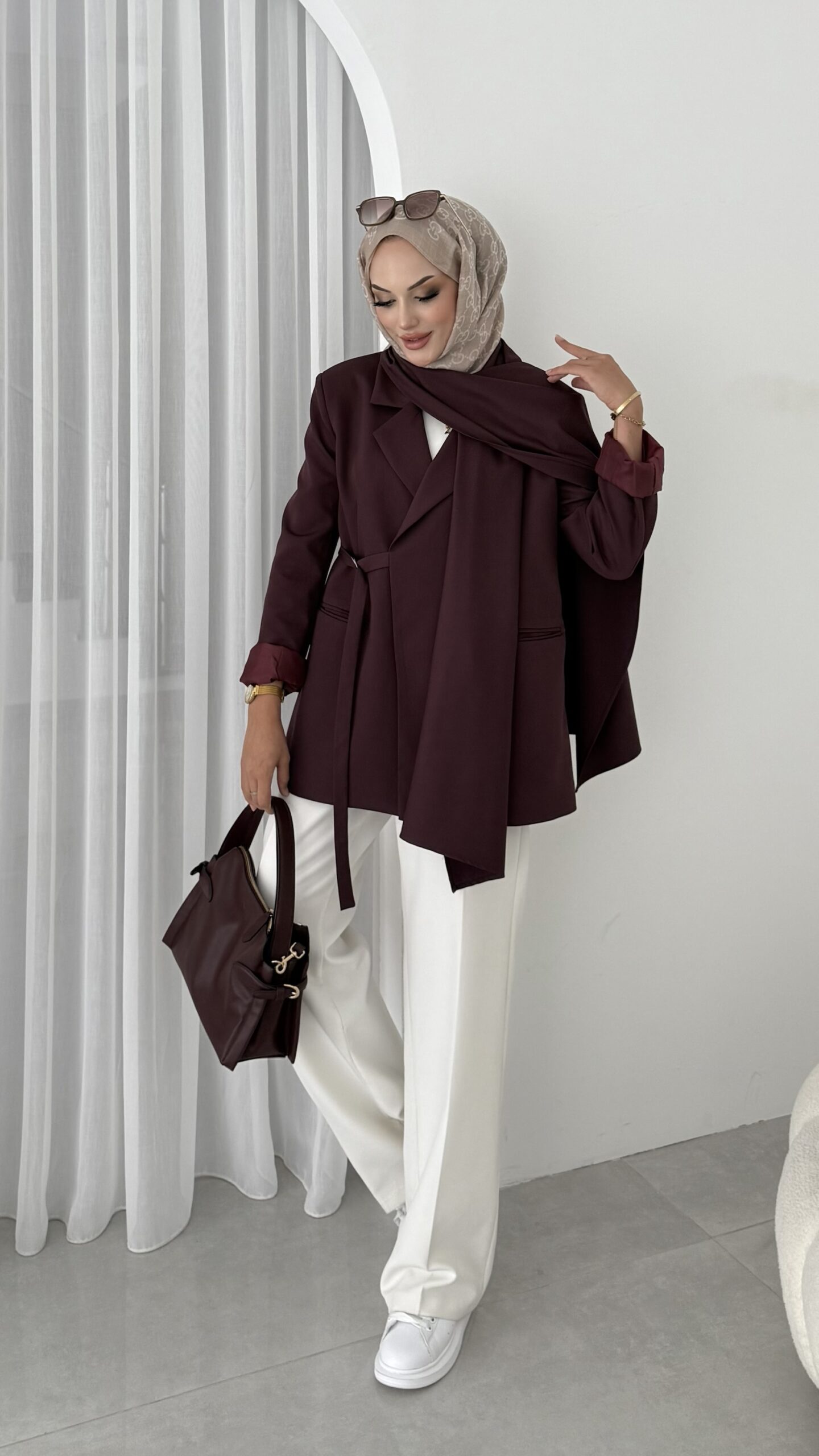 Pinterest Premium Atkılı Blazer Ceket |  