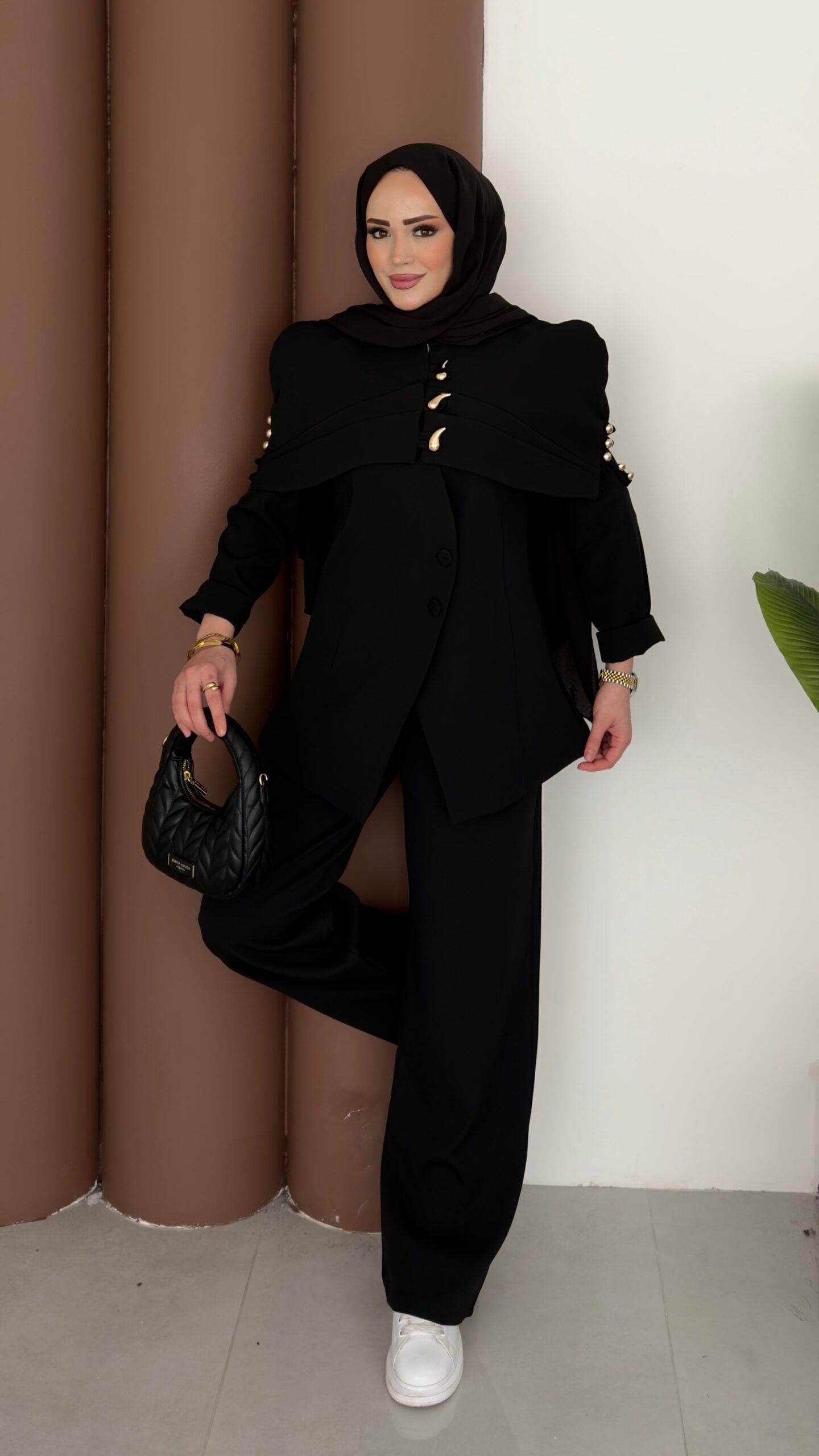 Deluxe Pelerin Blazer İkili Takım |  