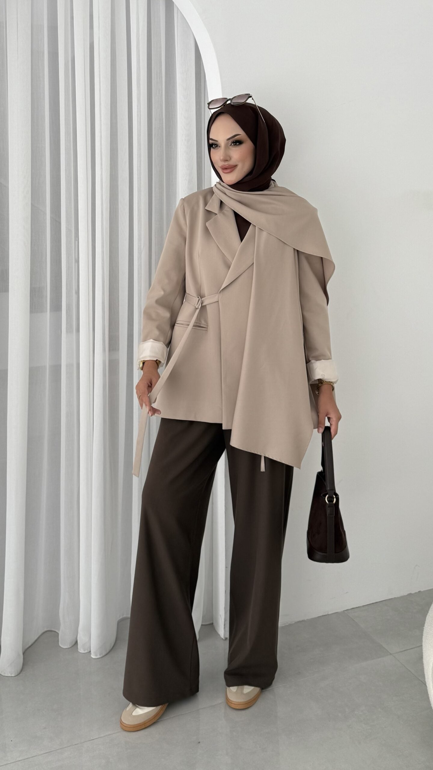 Pinterest Premium Atkılı Blazer Ceket |  
