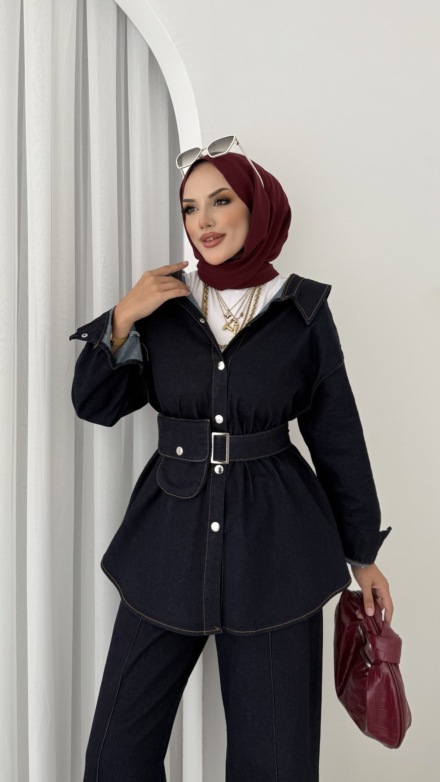 Marjin Denim İkili Takım |  