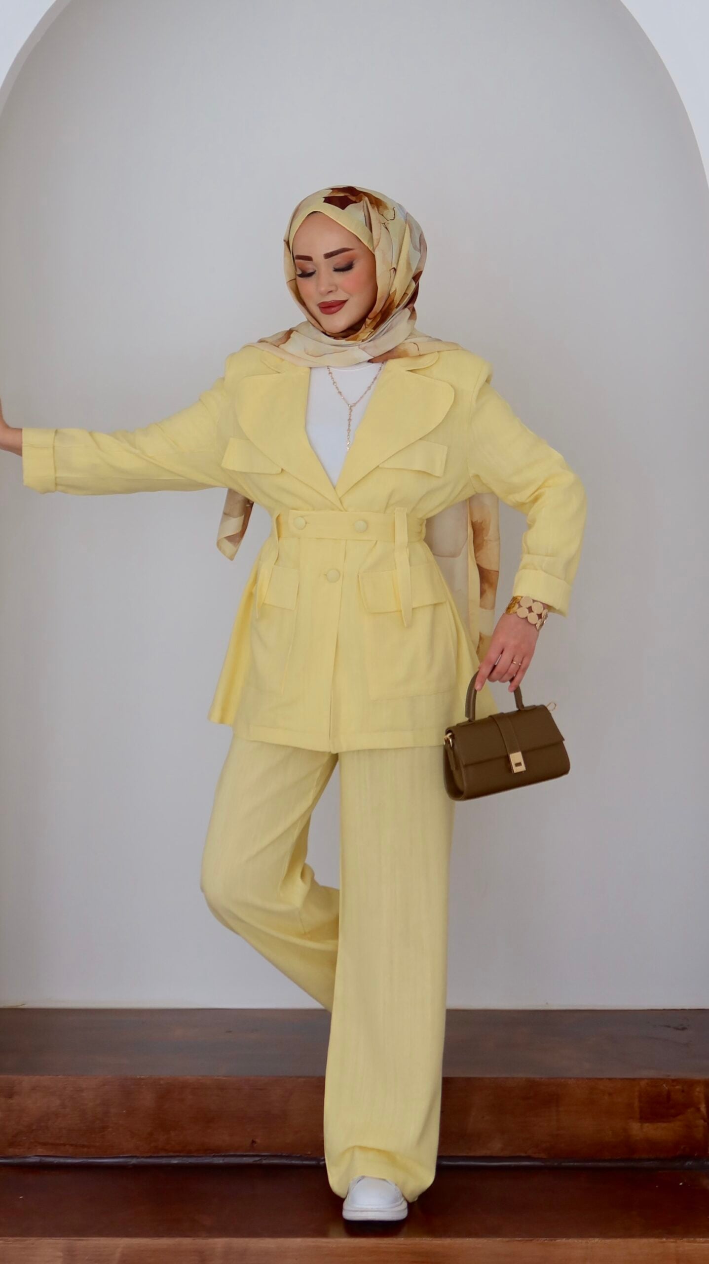 Linen Premium Keten İkili Takım |  