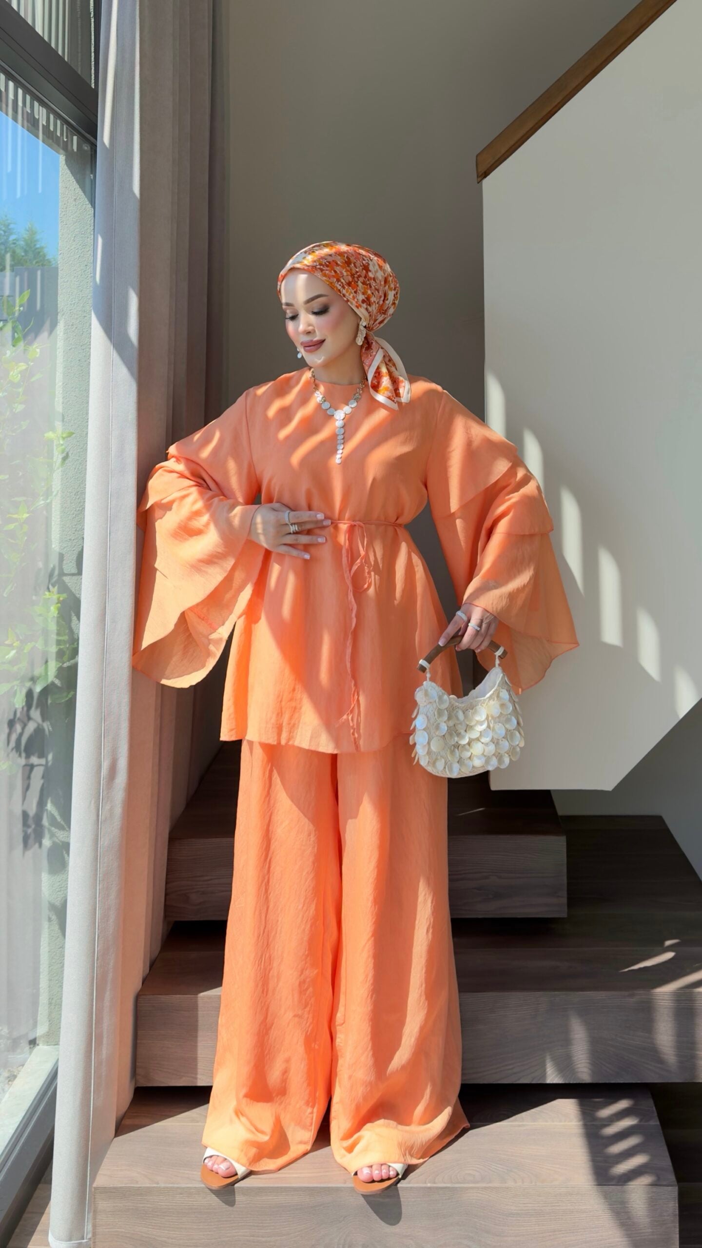 Blush Aura Volanlı İkili Takım |  