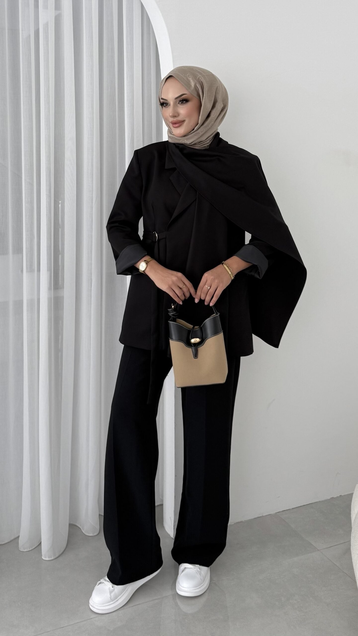 Pinterest Premium Atkılı Blazer Ceket |  