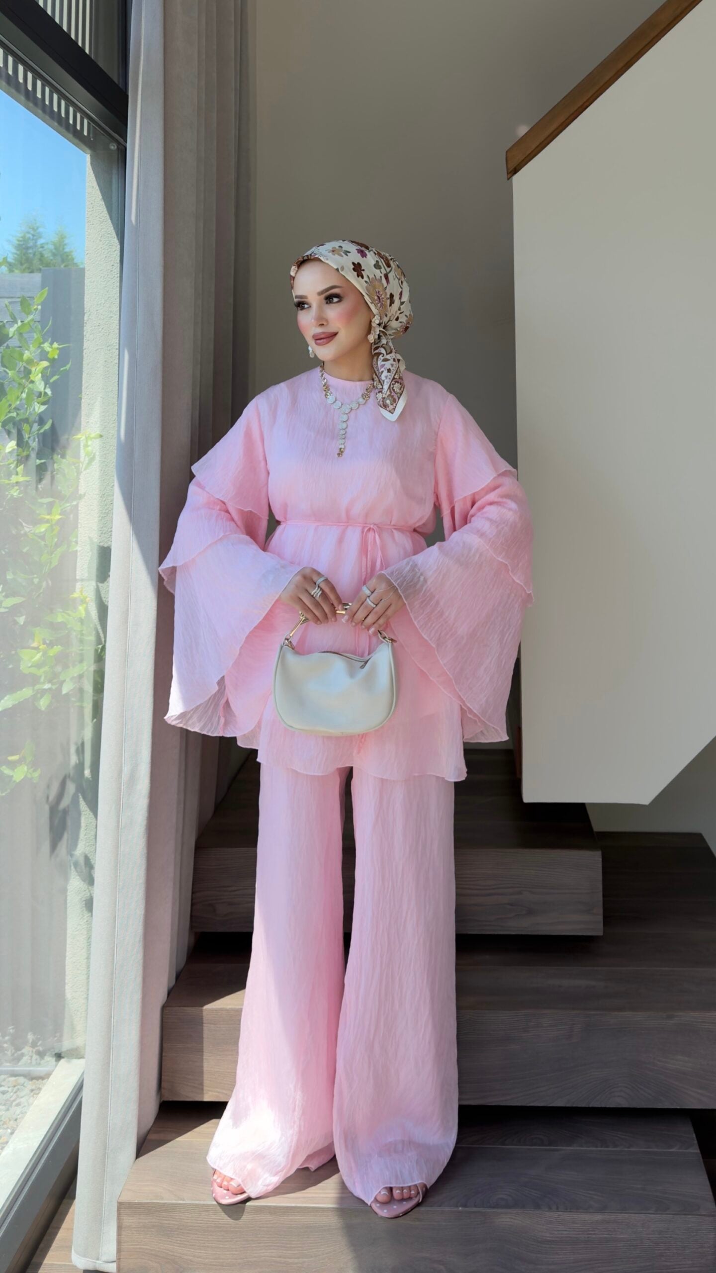 Blush Aura Volanlı İkili Takım |  