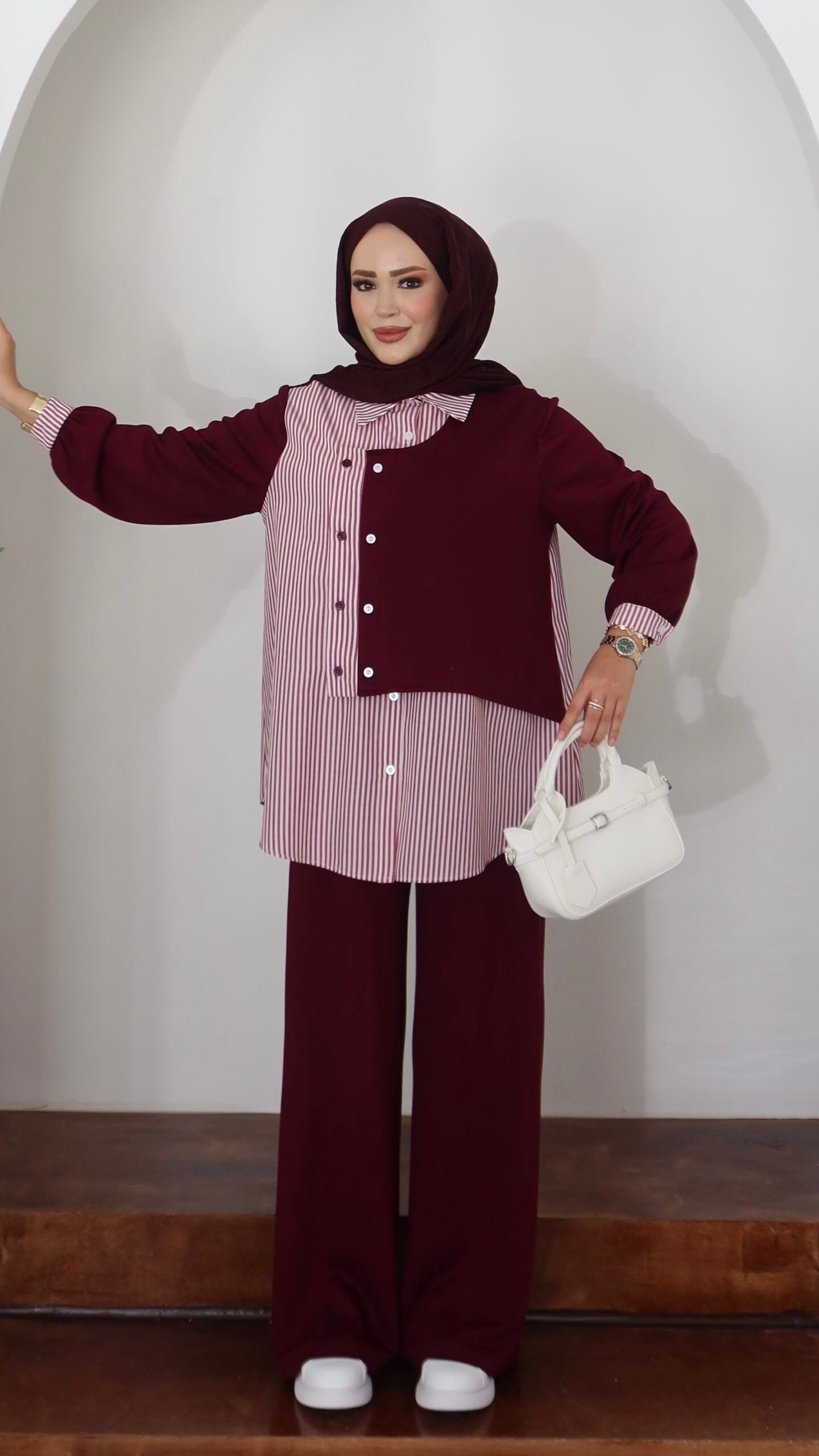 Garny Shirt Twist Muadil İkili Takım |  