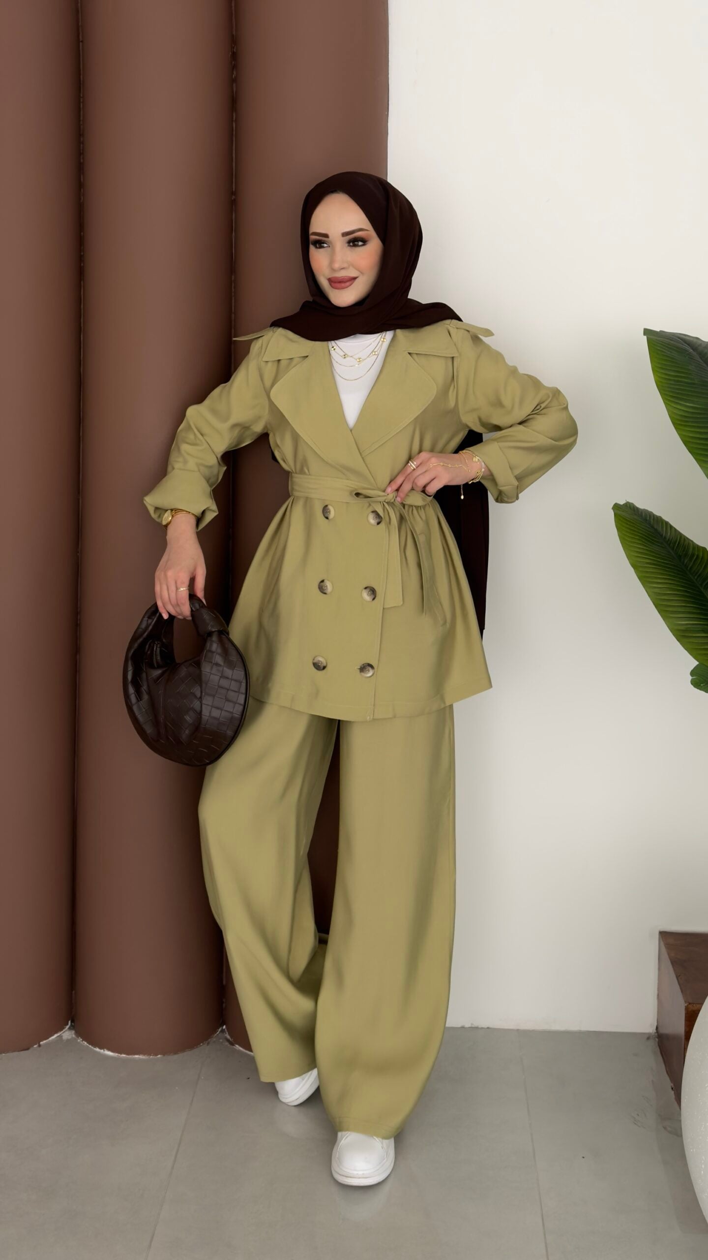 Fresh Modal Trenç İkili Takım |  