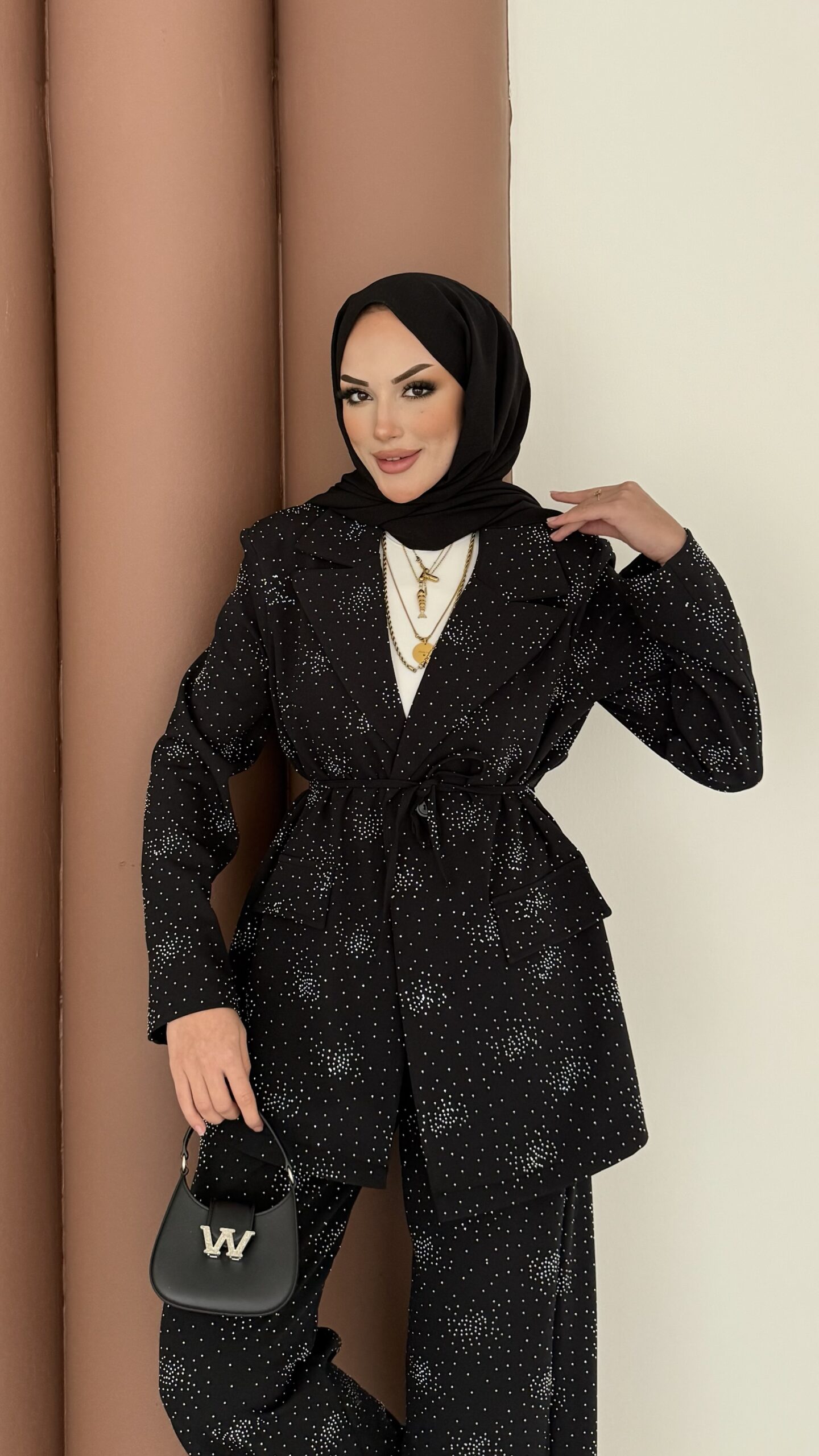 Chanell Business Taşlı İkili Takım |  