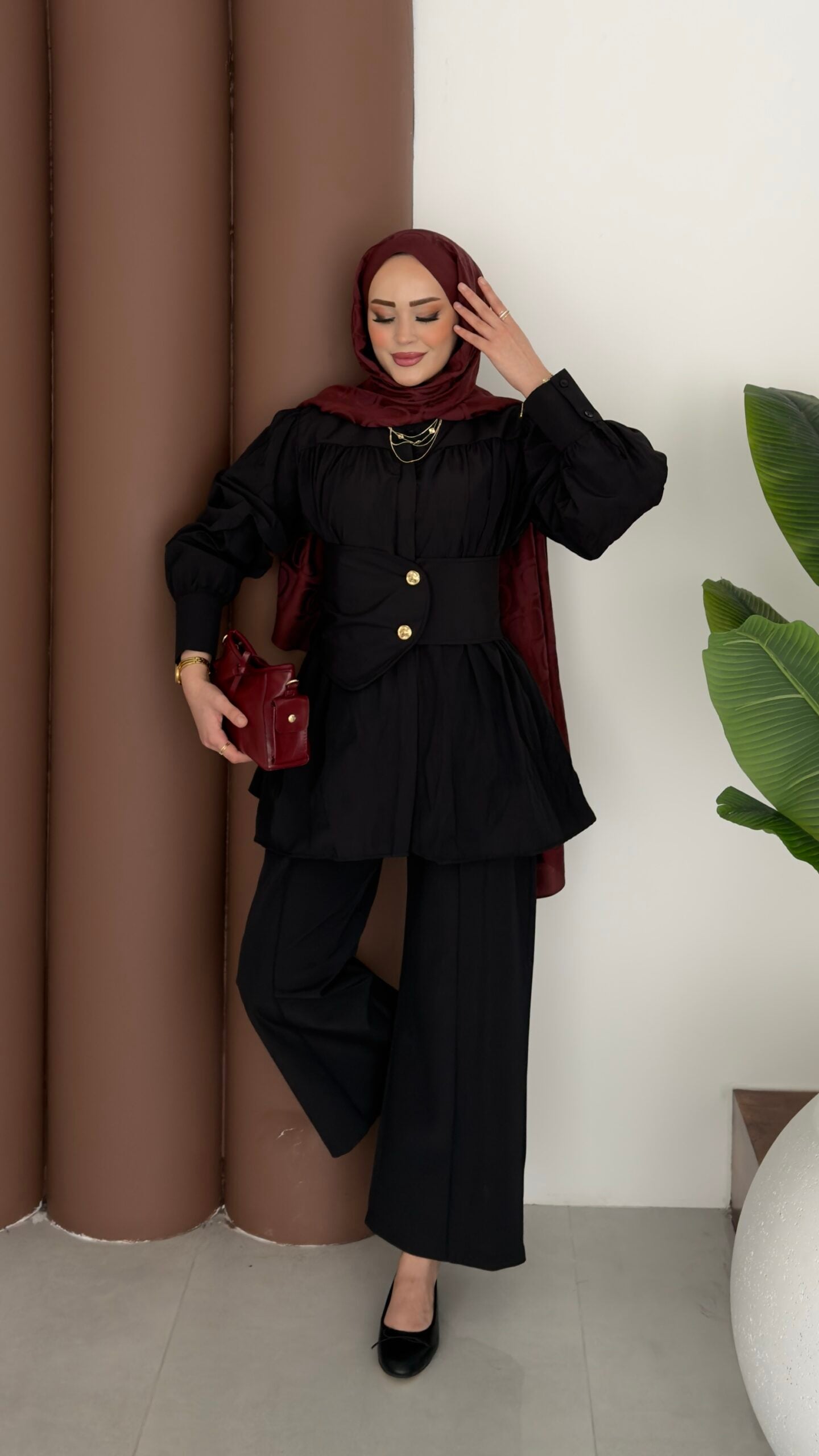 Diana Kraş Poplin İkili Takım |  