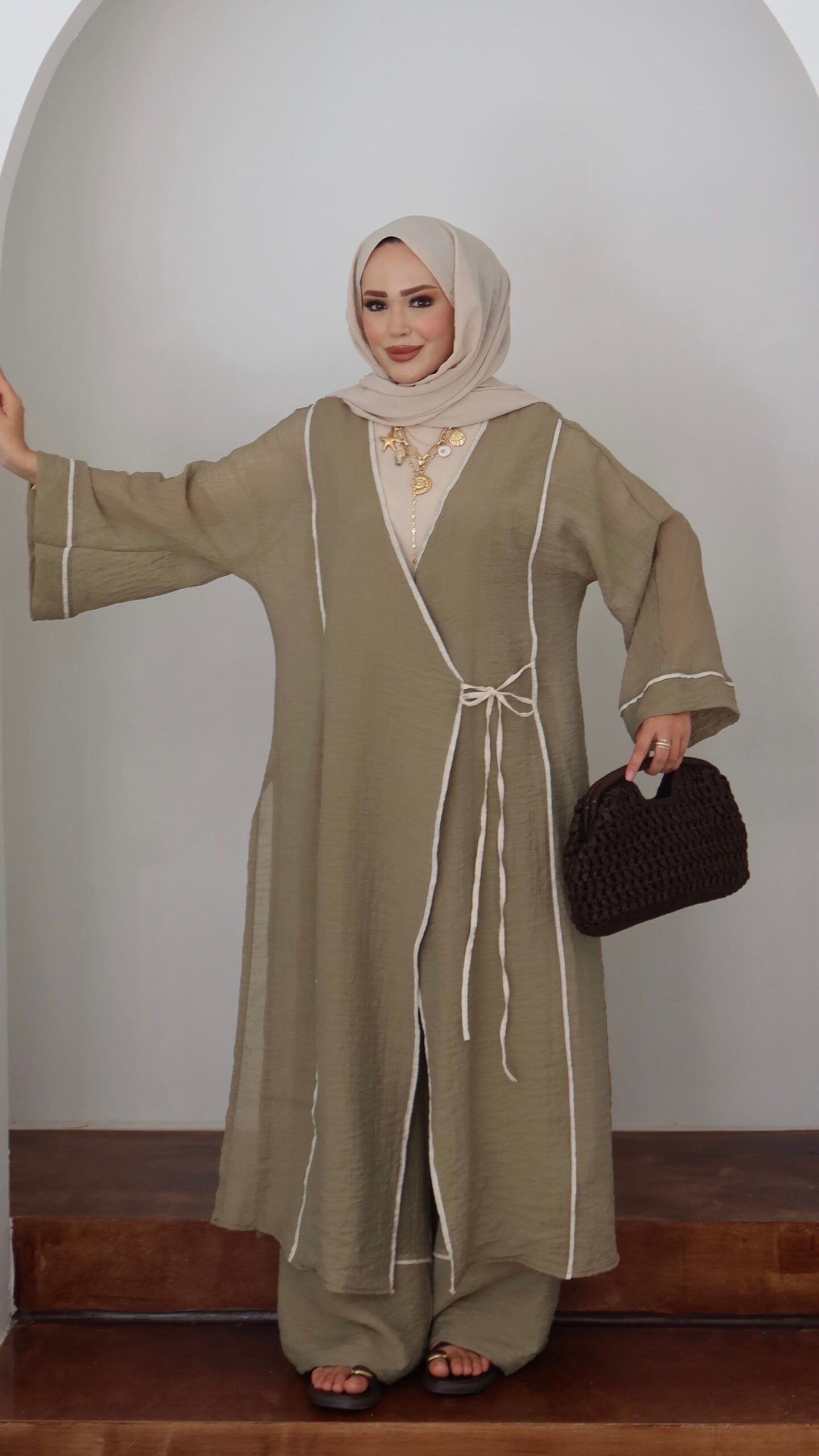 Beach Kimono İkili Takım |  