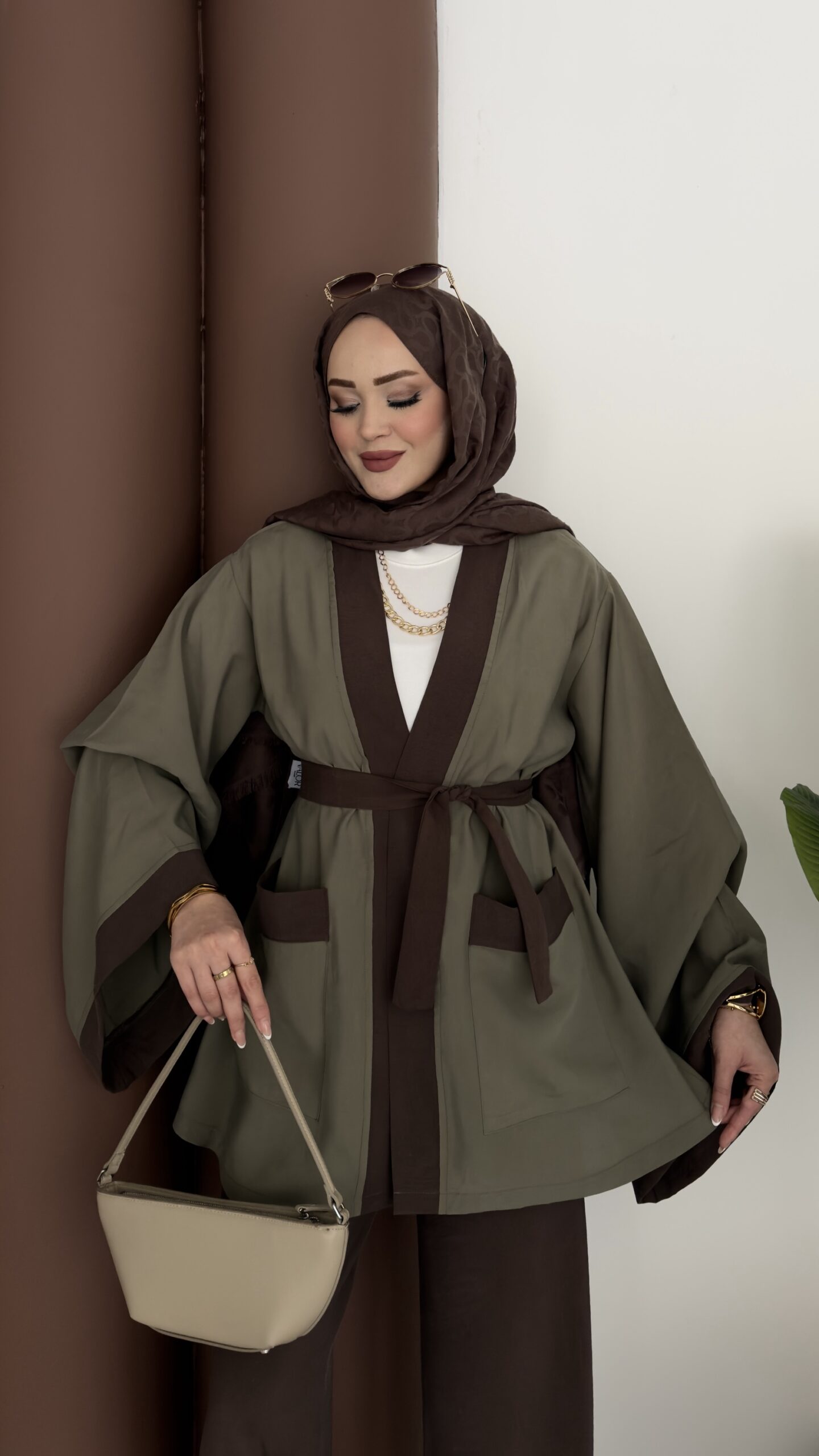 Cosmos Tensel Garnili Kimono İkili Takım |  