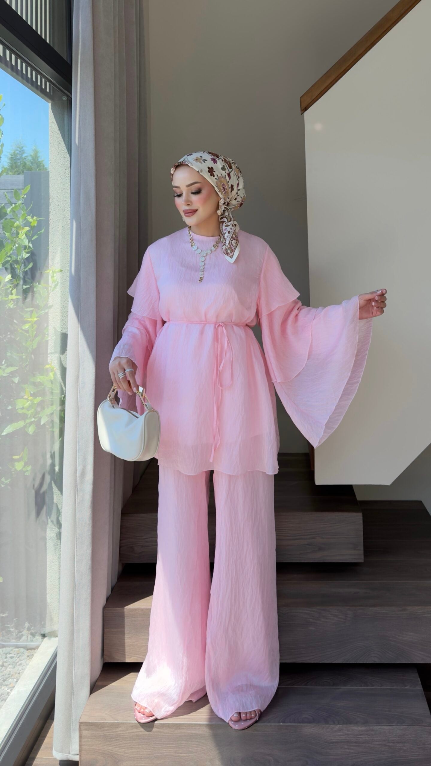 Blush Aura Volanlı İkili Takım |  