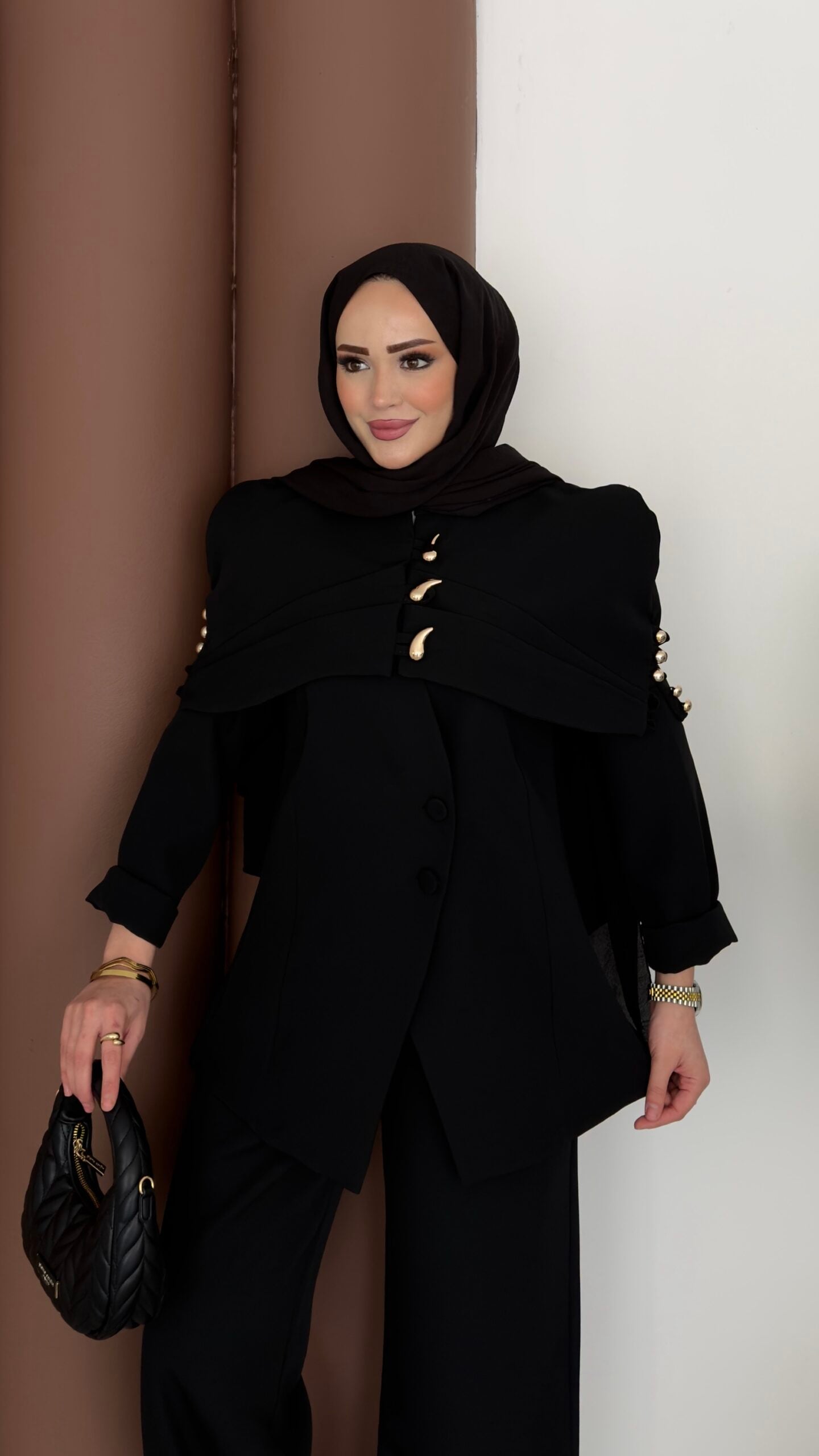 Deluxe Pelerin Blazer İkili Takım |  