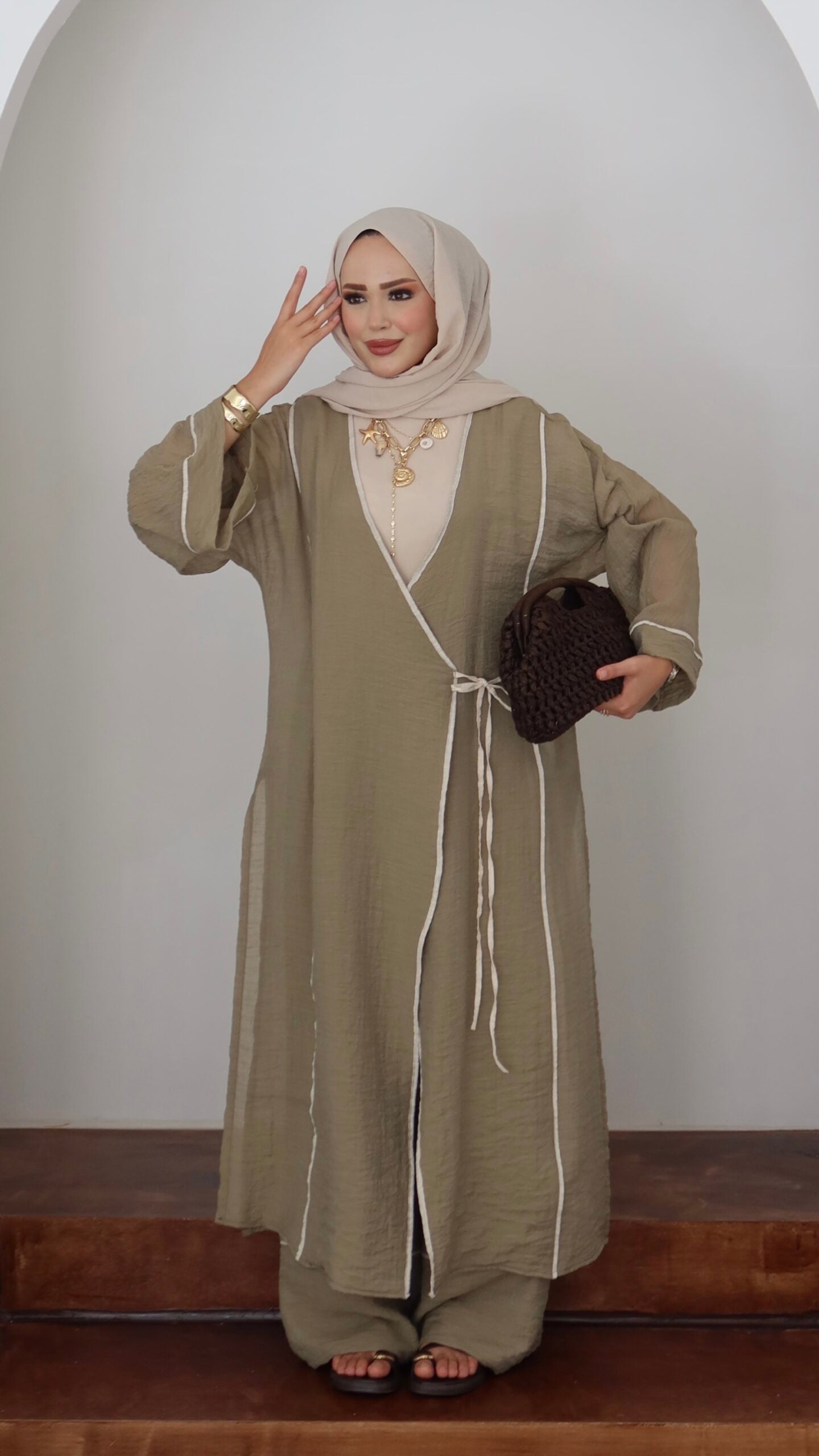 Beach Kimono İkili Takım |  