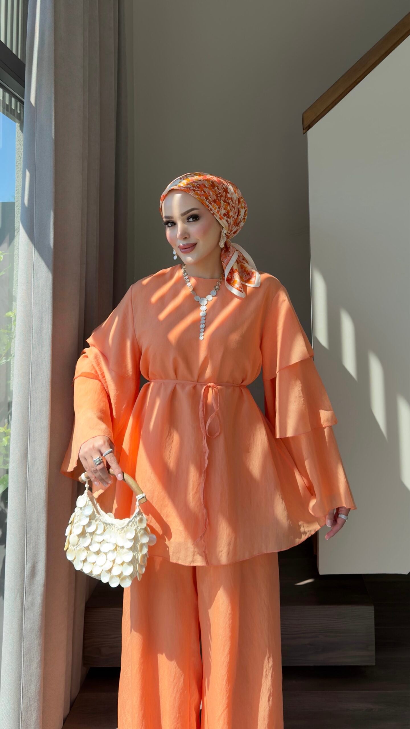 Blush Aura Volanlı İkili Takım |  