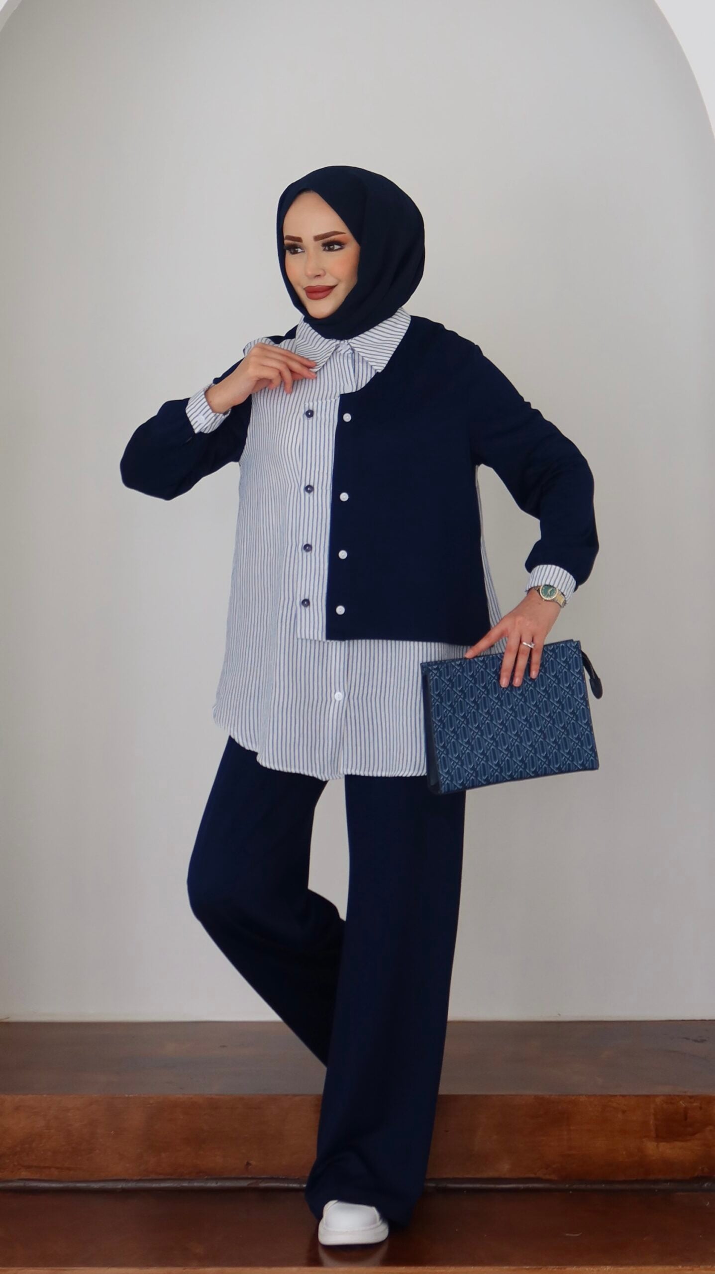 Garny Shirt Twist Muadil İkili Takım |  