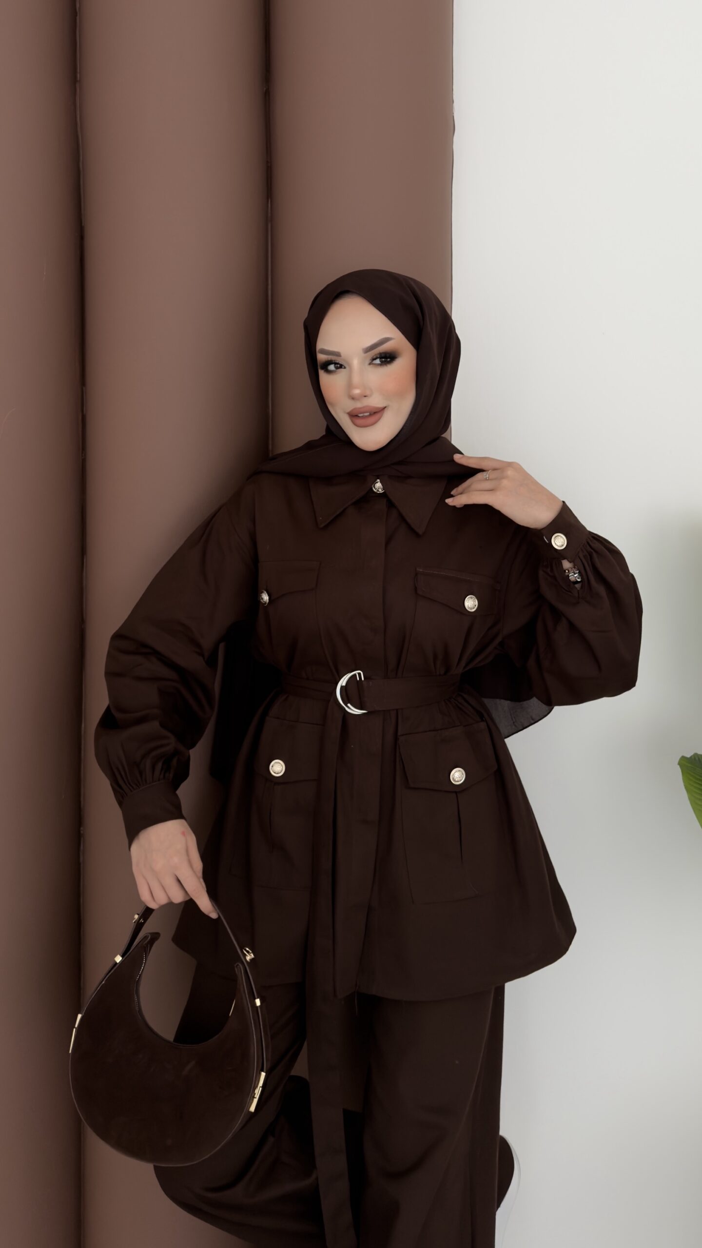 Henry Gold Düğmeli Gabardin İkili Takım |  