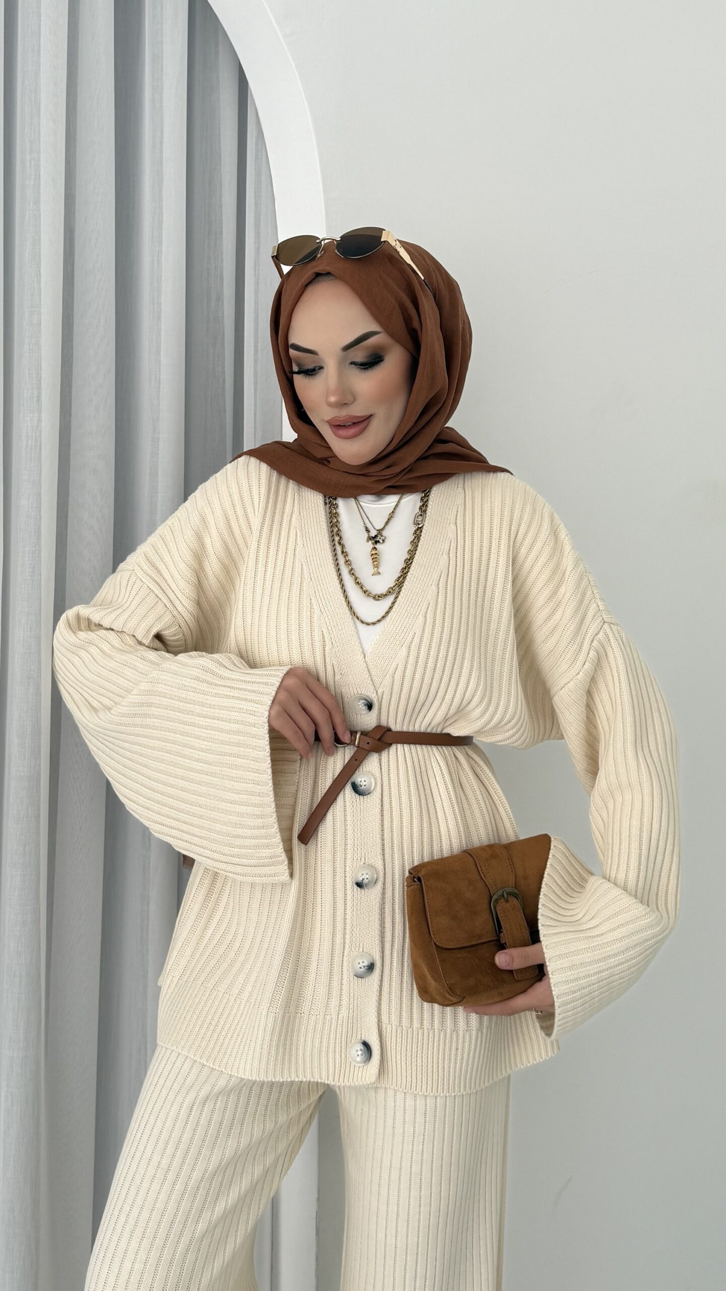 Premium Fitilli Triko İkili Takım |  