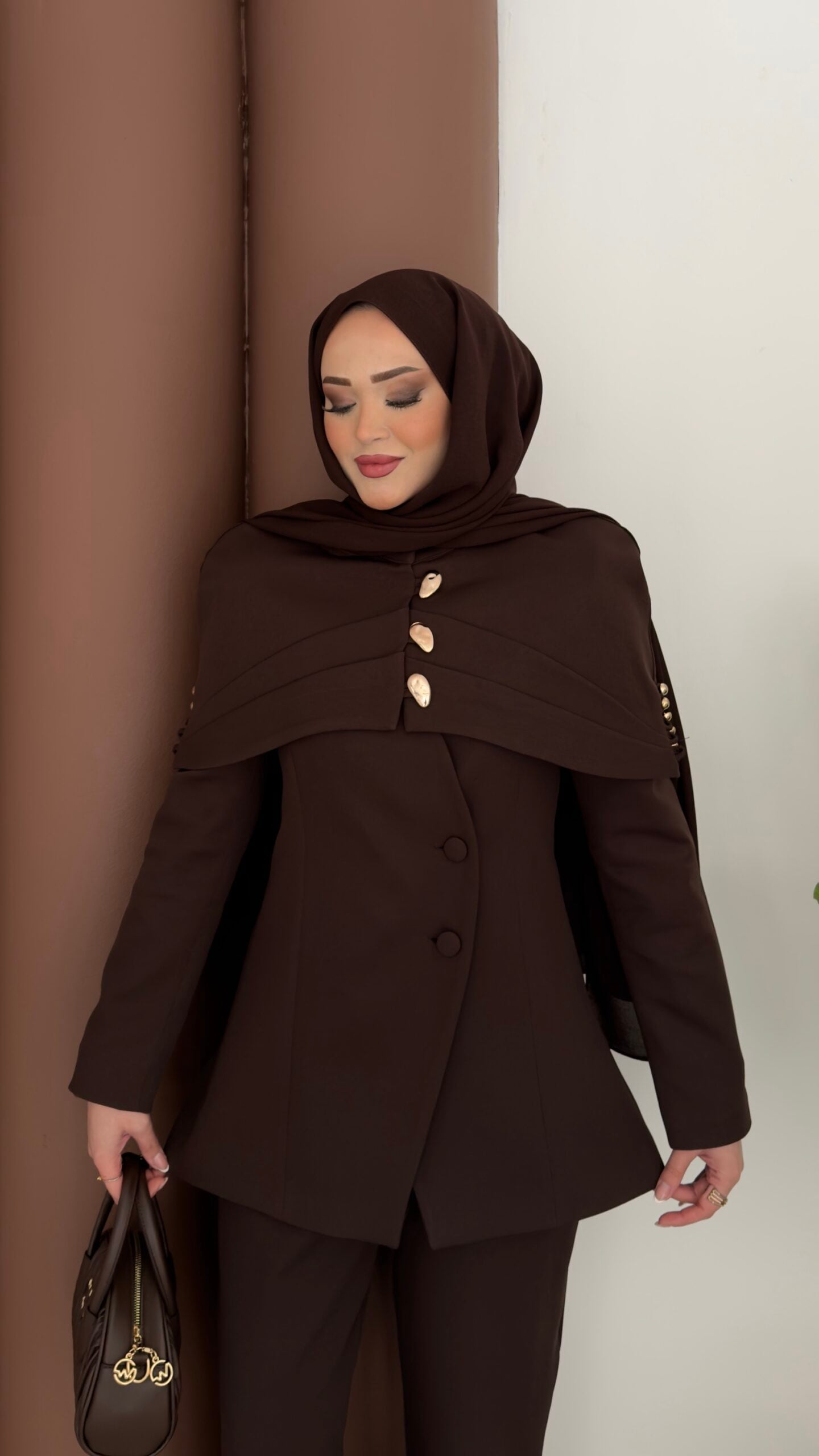 Deluxe Pelerin Blazer İkili Takım |  