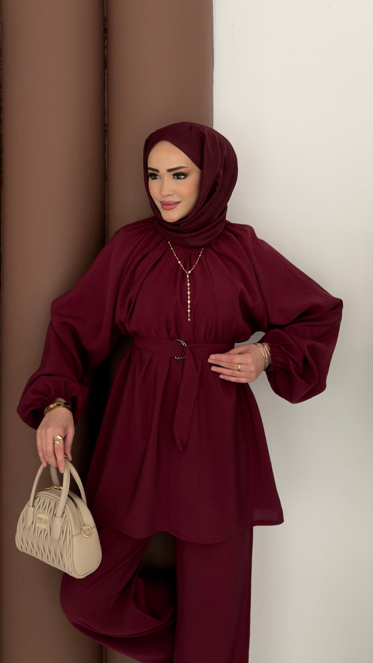 Casual Modal Kemerli İkili Takım |  
