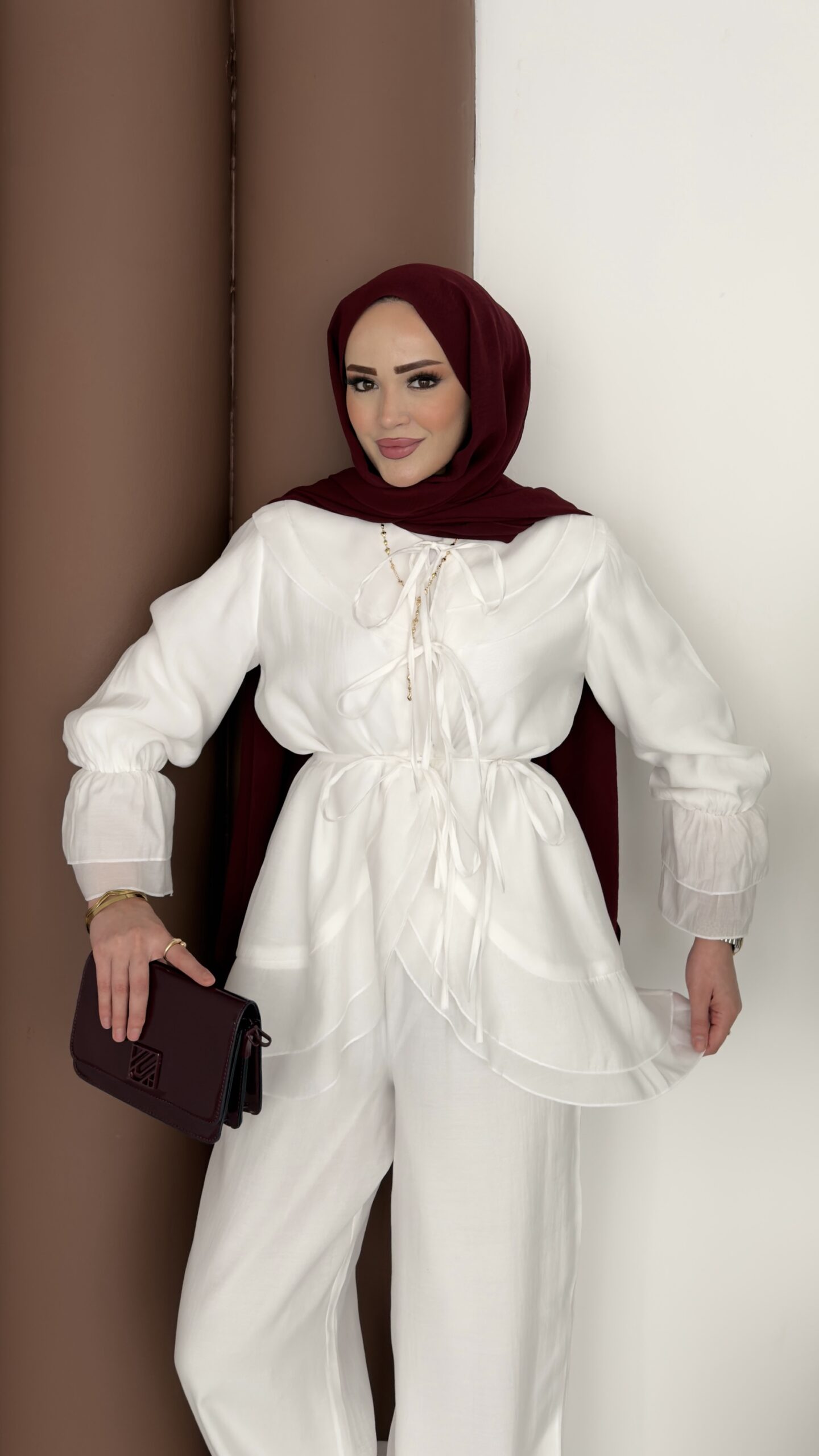 Lady Fırfırlı Vual İkili Takım |  