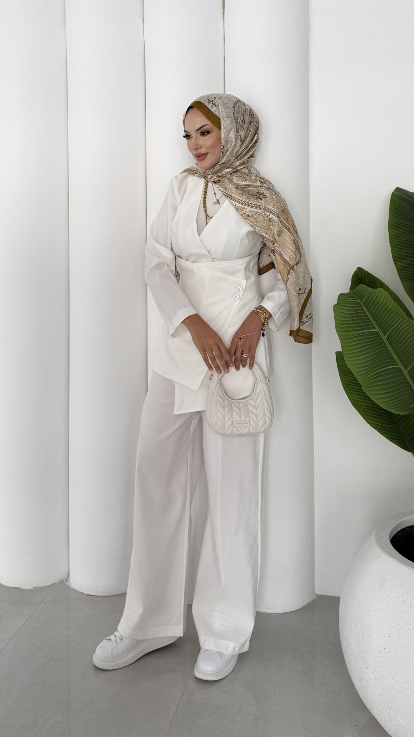 Fashion Premium Taşlı İkli Takım |  