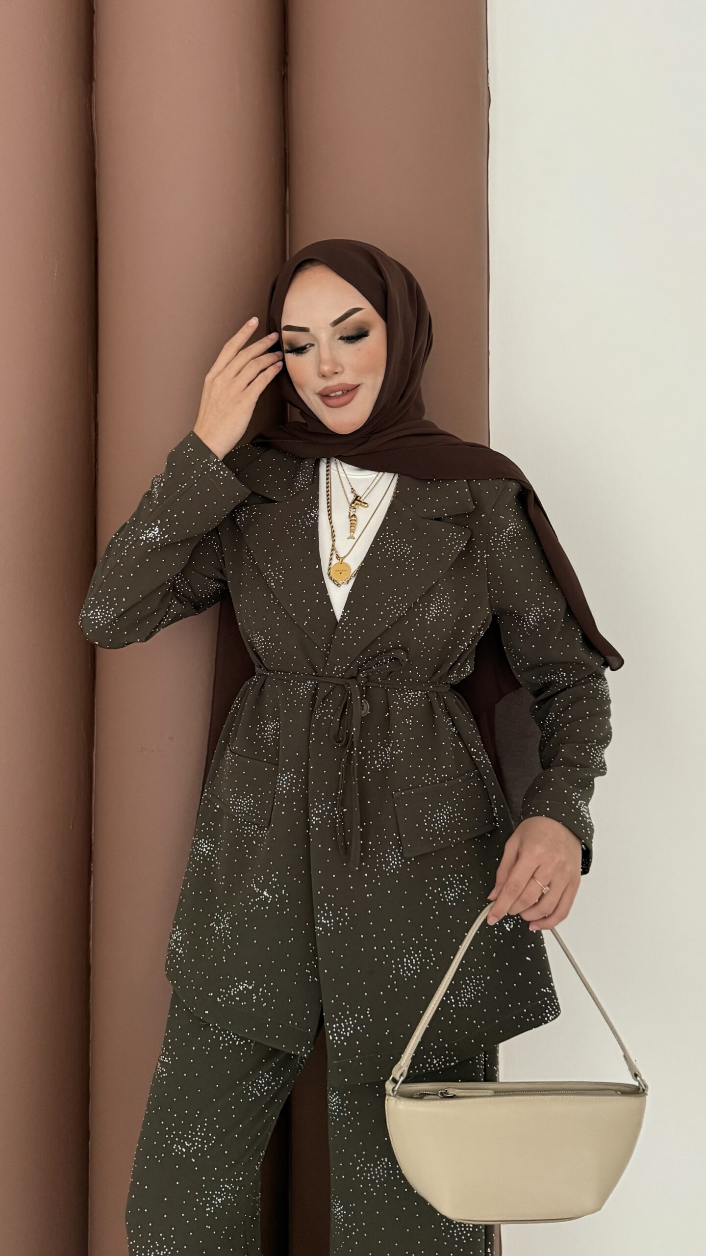 Chanell Business Taşlı İkili Takım |  