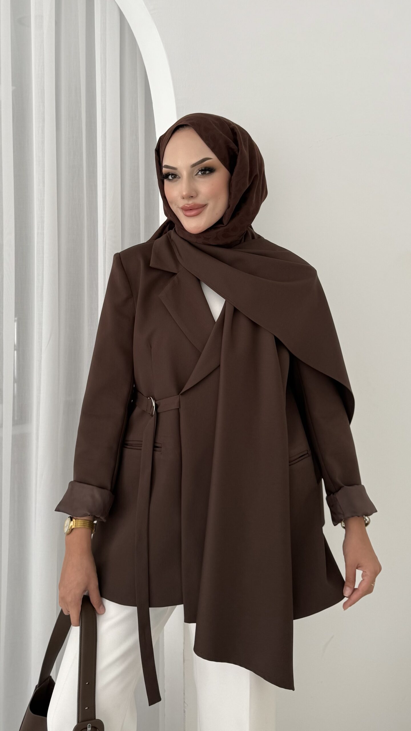 Pinterest Premium Atkılı Blazer Ceket |  